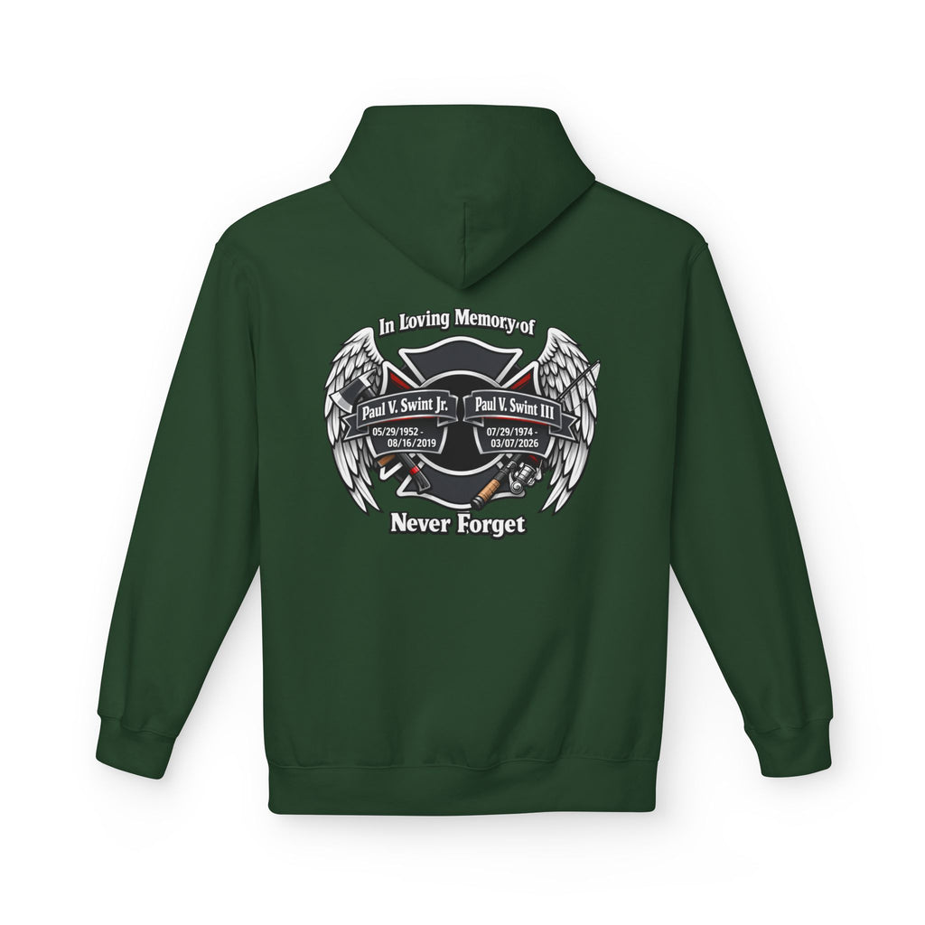 Memorial 'Never Forget' Hoodie — In Loving Memory Tribute Sweatshirt