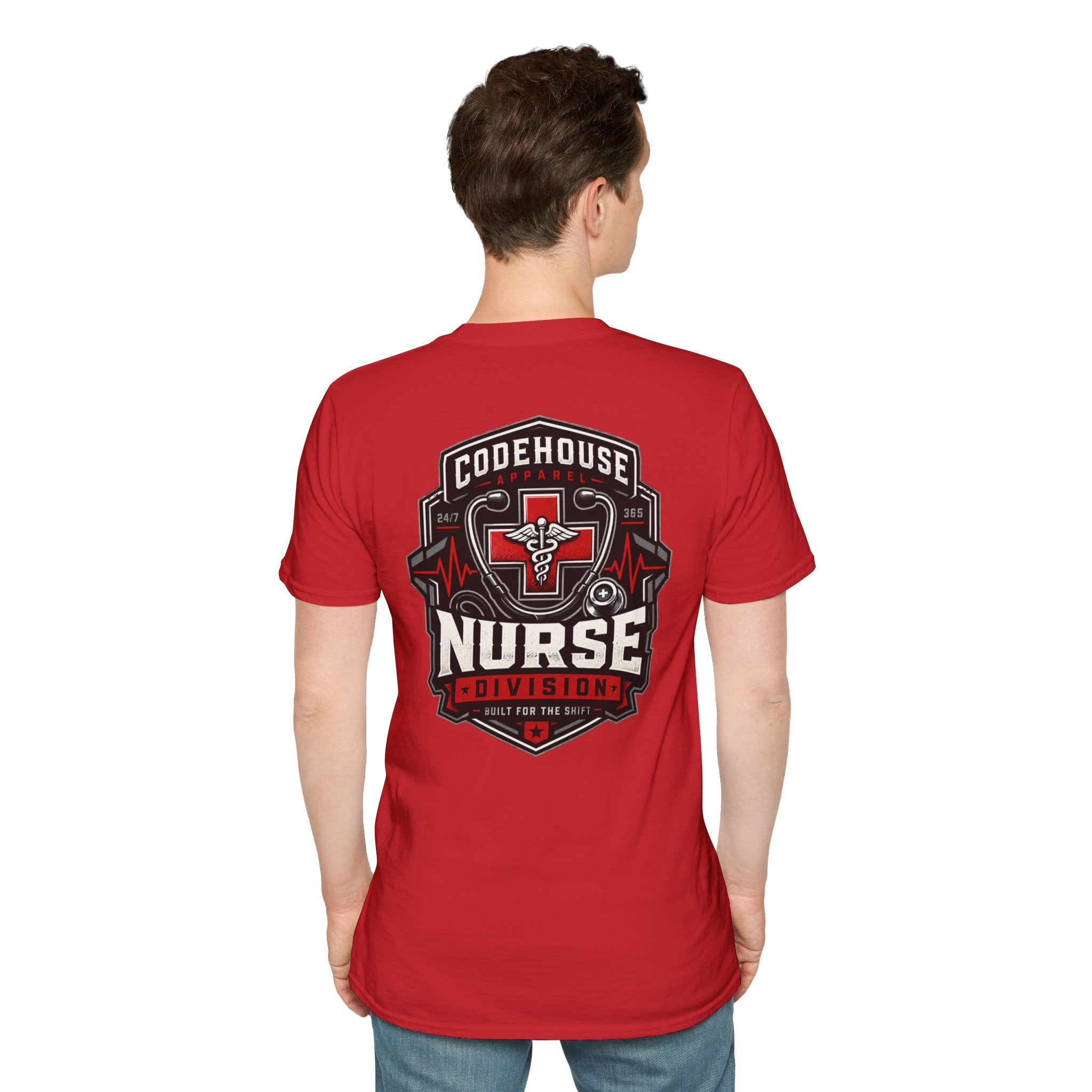Nurse Division Tactical Graphic Tee – Built for the Shift