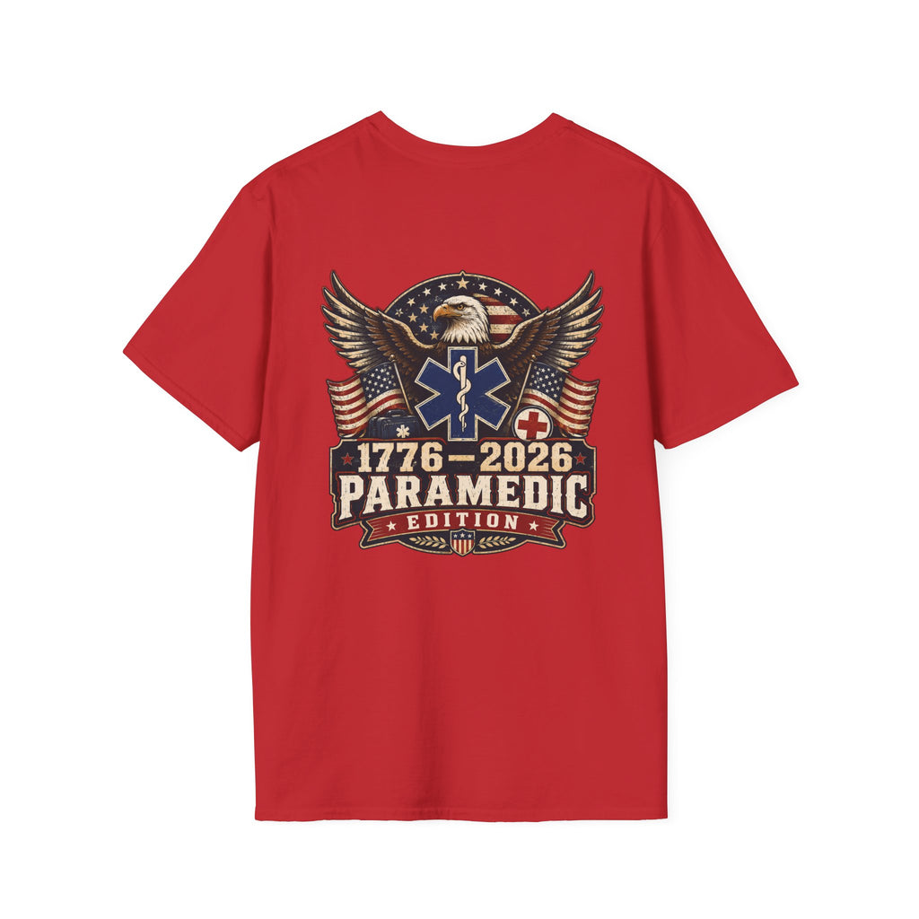 1776–2026 Paramedic Edition USA 250 Patriotic EMS Shirt