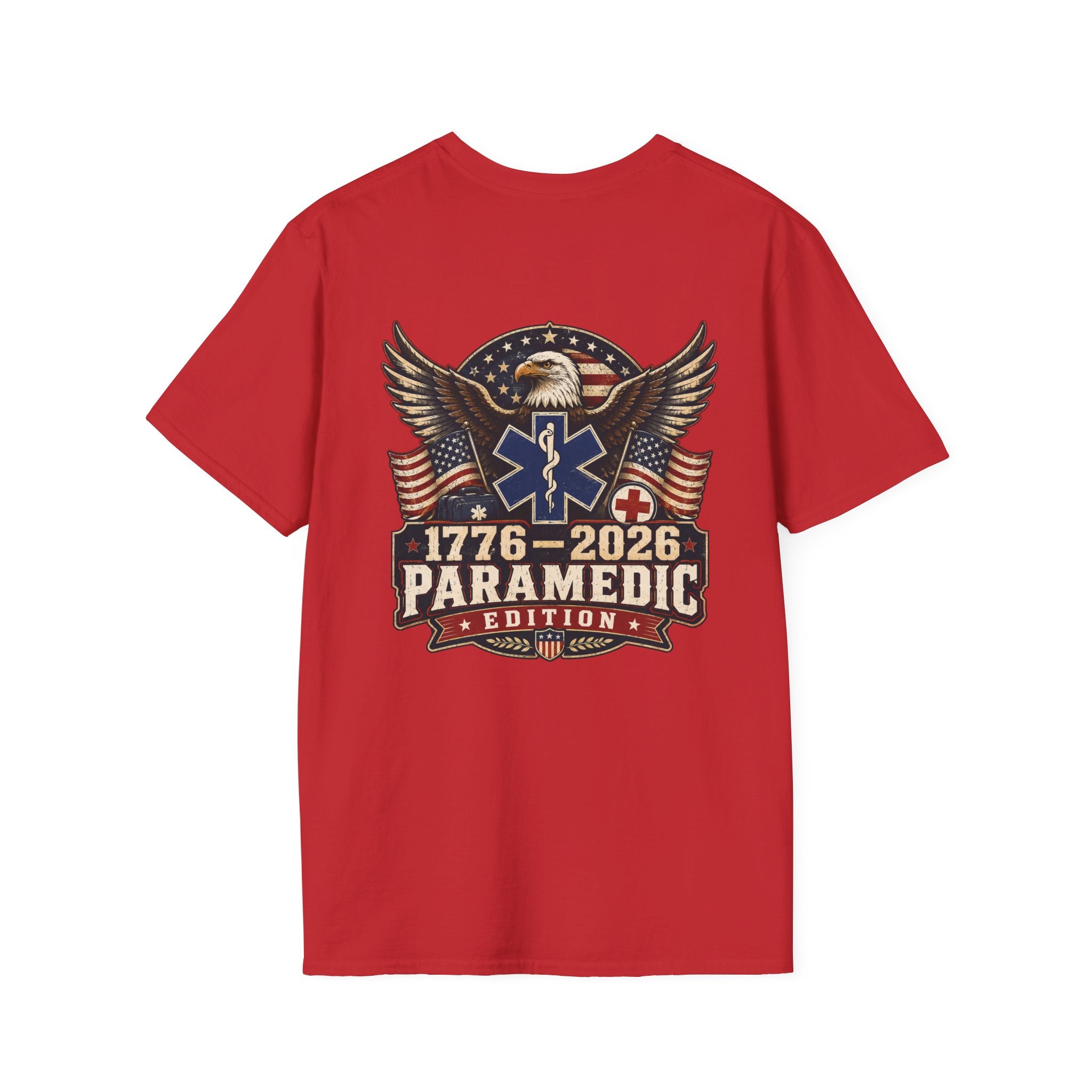 1776–2026 Paramedic Edition USA 250 Patriotic EMS Shirt