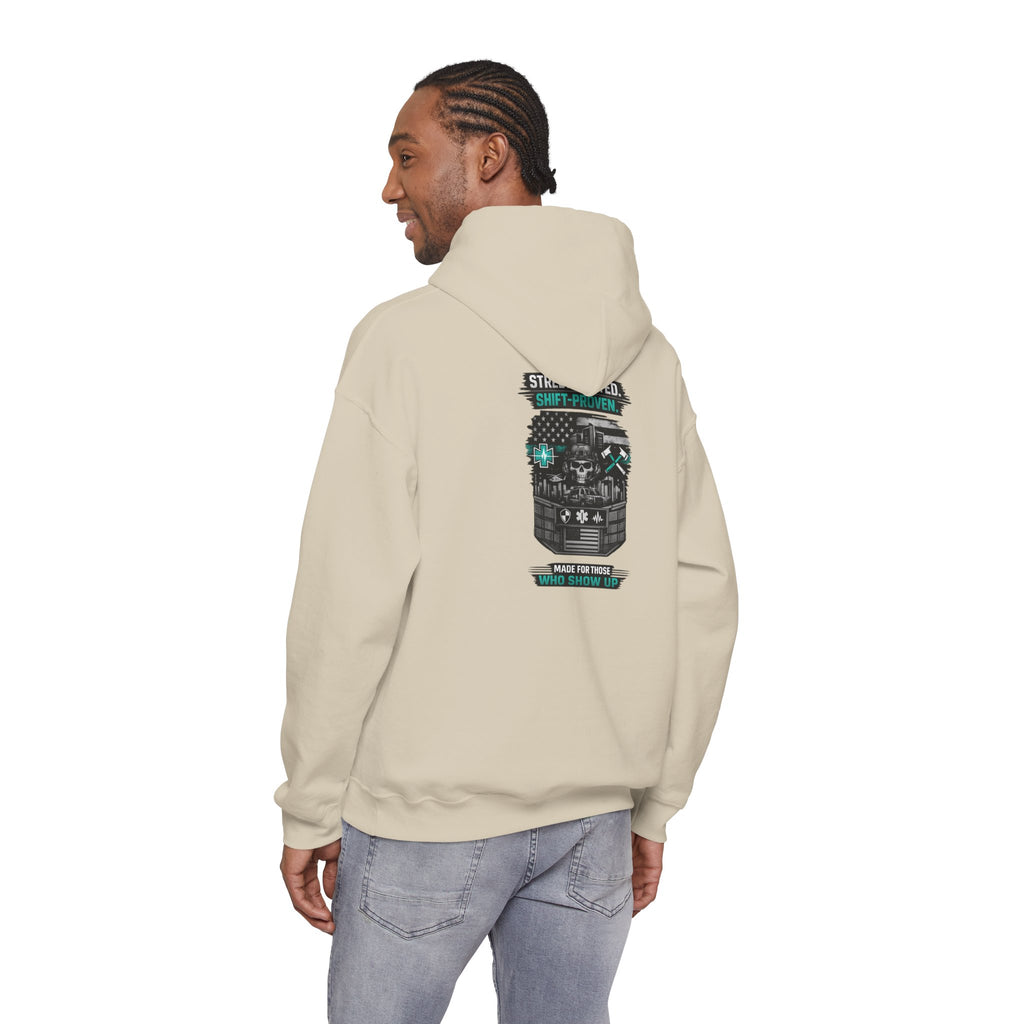Retro EMS Hoodie — 'Made For Those Who Work Shift Work In EMS