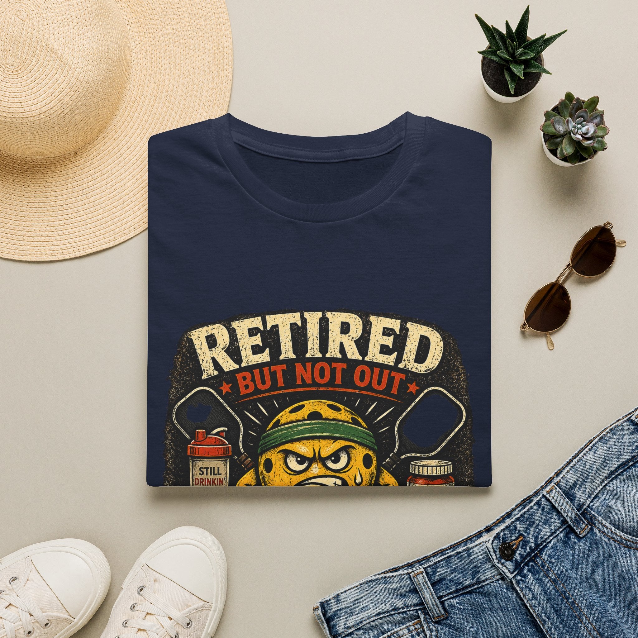 Retired But Not Out Pickleball T-Shirt