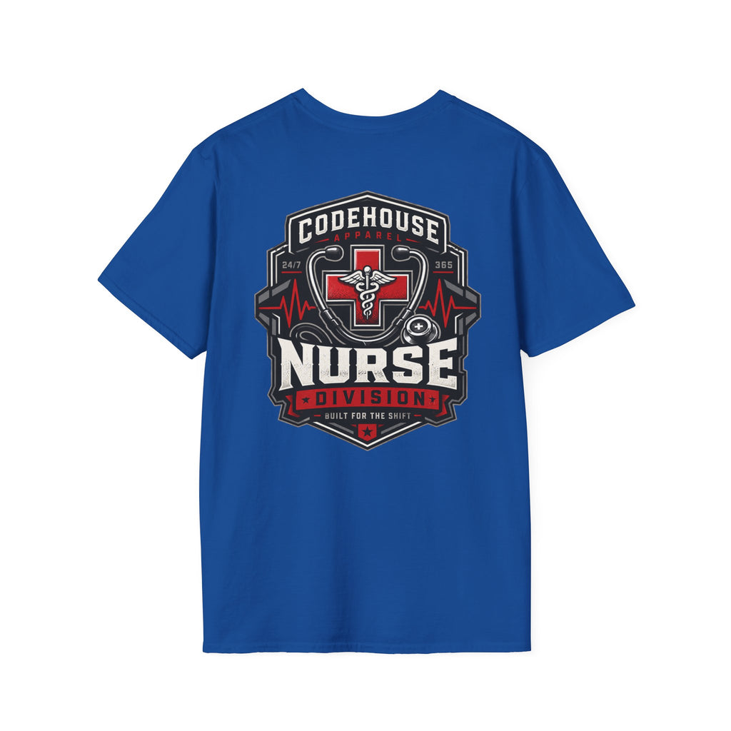 Nurse Division Tactical Graphic Tee – Built for the Shift