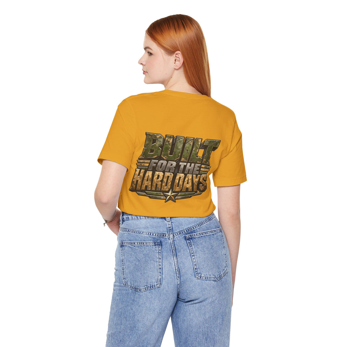 Military "Built for the Hard Days" T-Shirt
