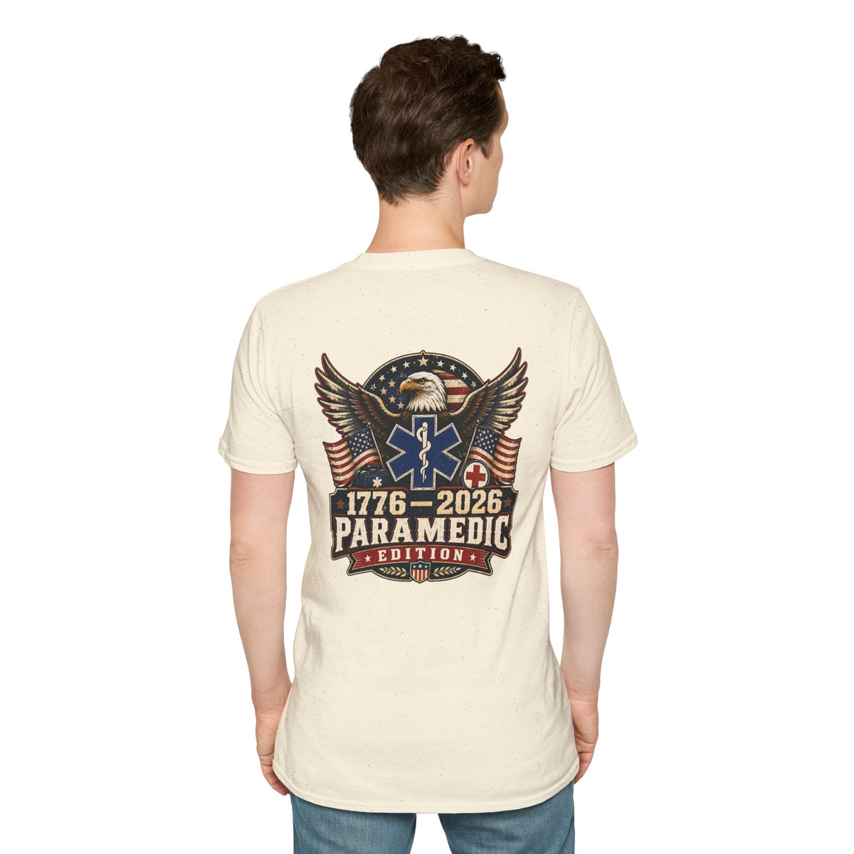 1776–2026 Paramedic Edition USA 250 Patriotic EMS Shirt