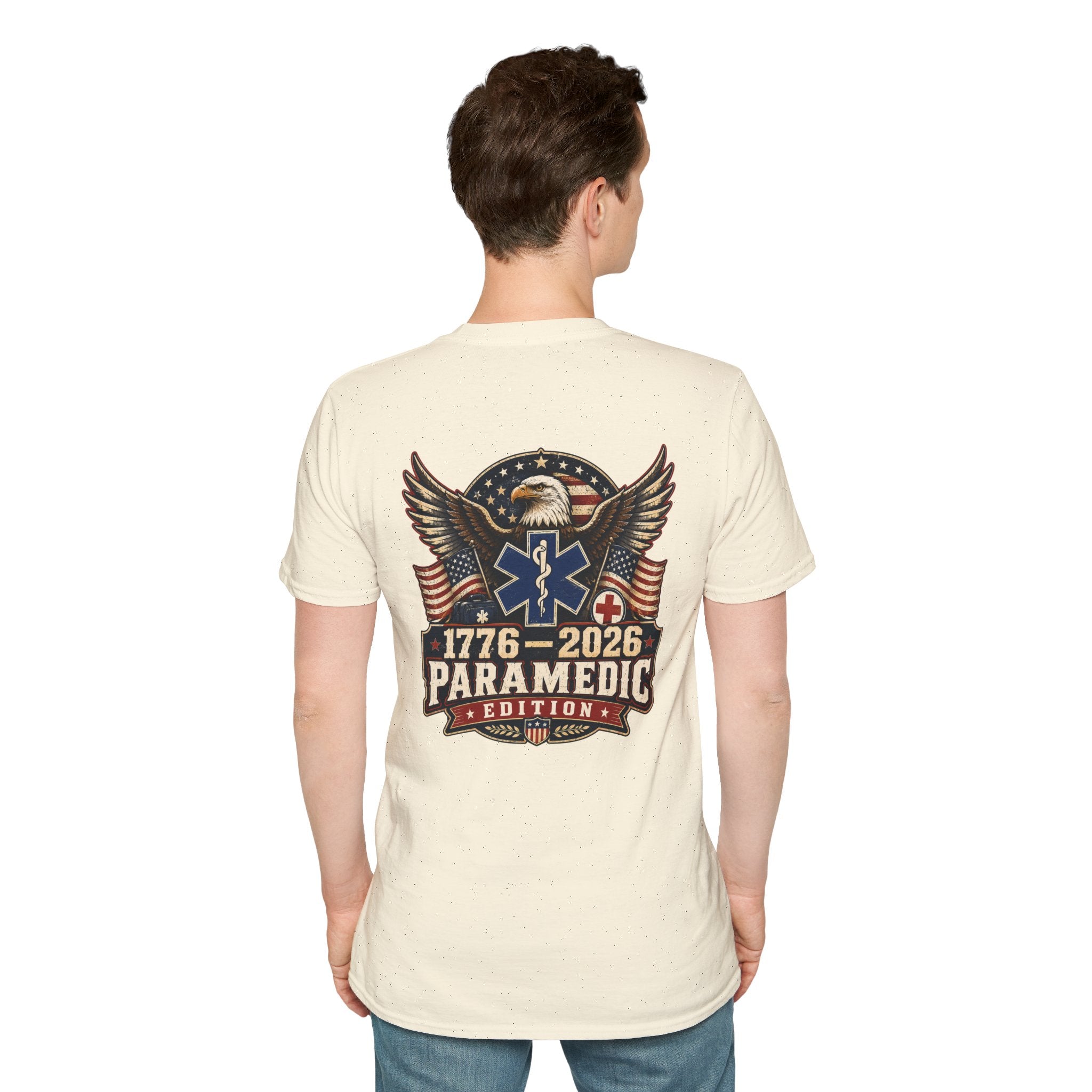 1776–2026 Paramedic Edition USA 250 Patriotic EMS Shirt