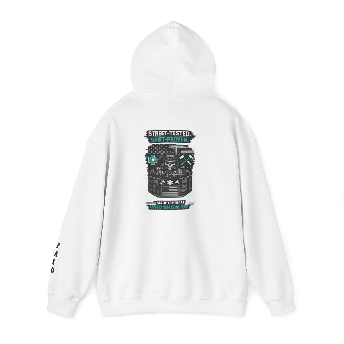 Retro EMS Hoodie — 'Made For Those Who Work Shift Work In EMS