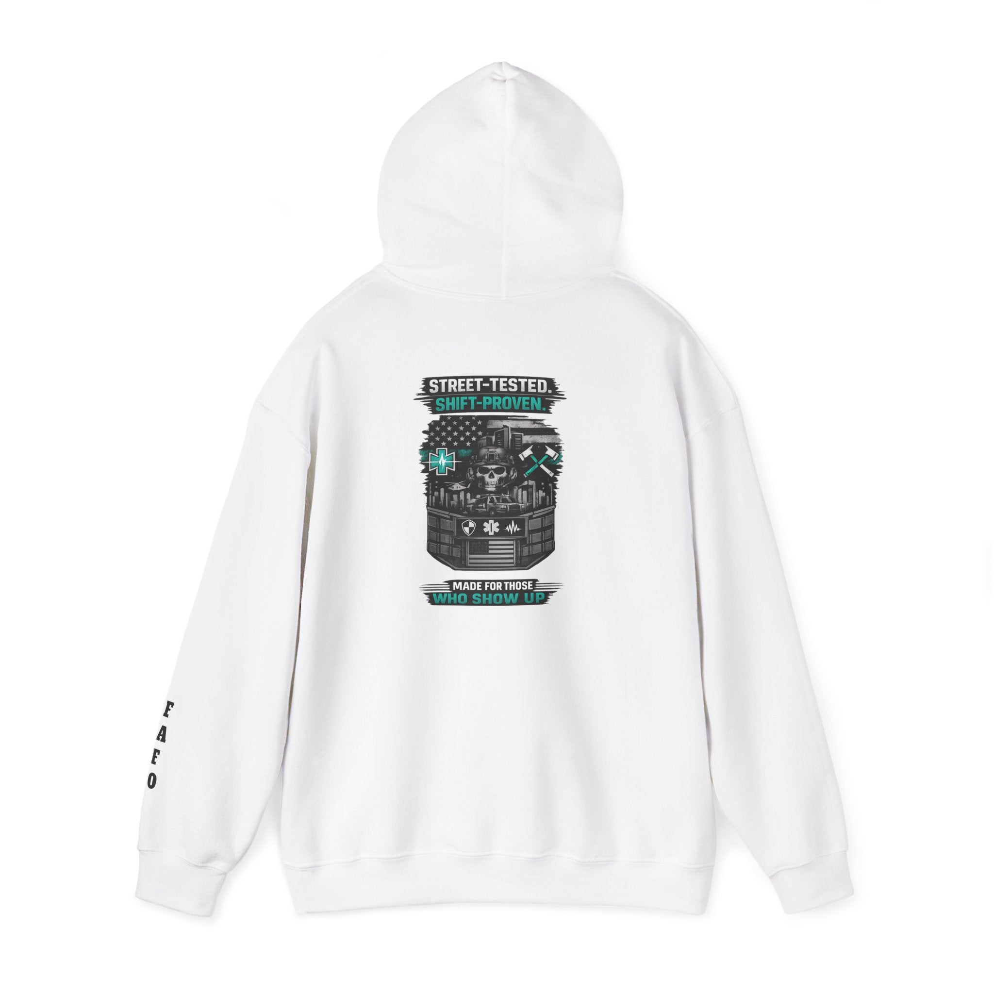 Retro EMS Hoodie — 'Made For Those Who Work Shift Work In EMS