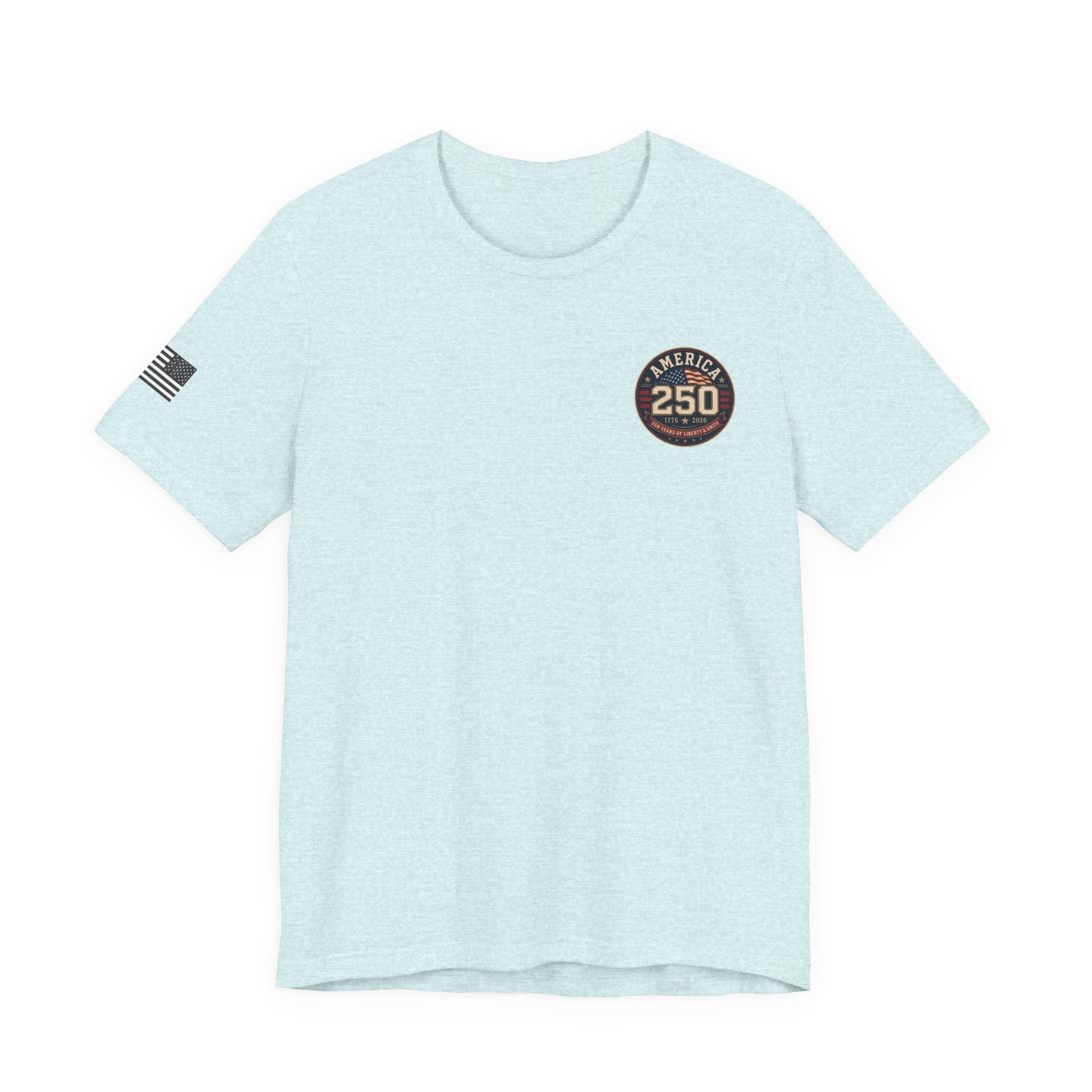 250th Anniversary United States T-Shirt — Patriotic Eagle American Flag Tee