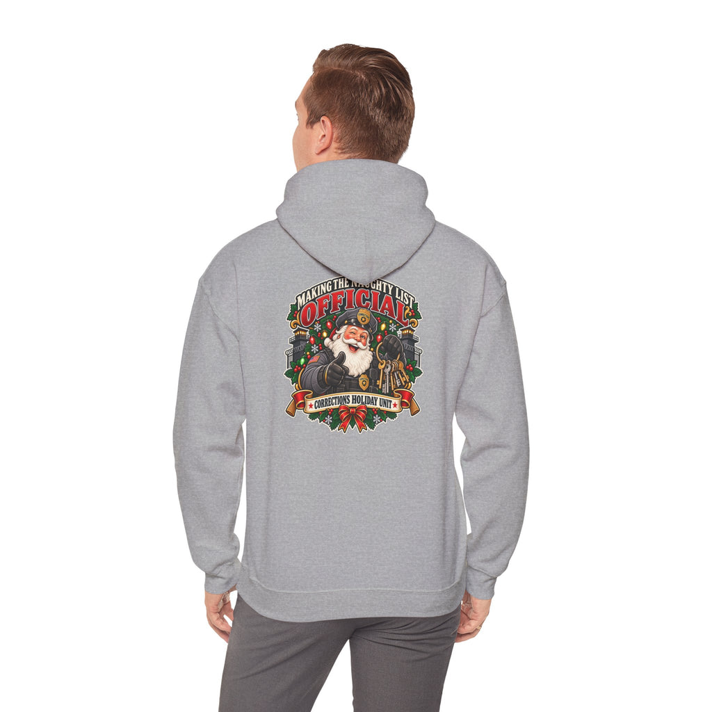 Christmas Corrections Santa Naughty List Hoodie