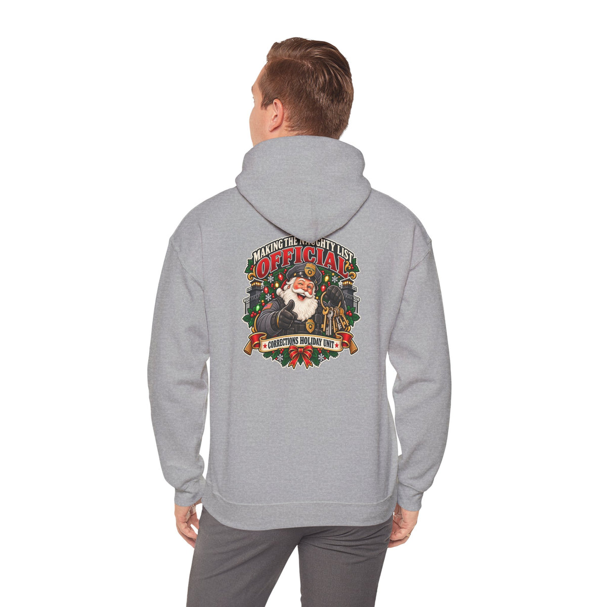 Christmas Corrections Santa Naughty List Hoodie