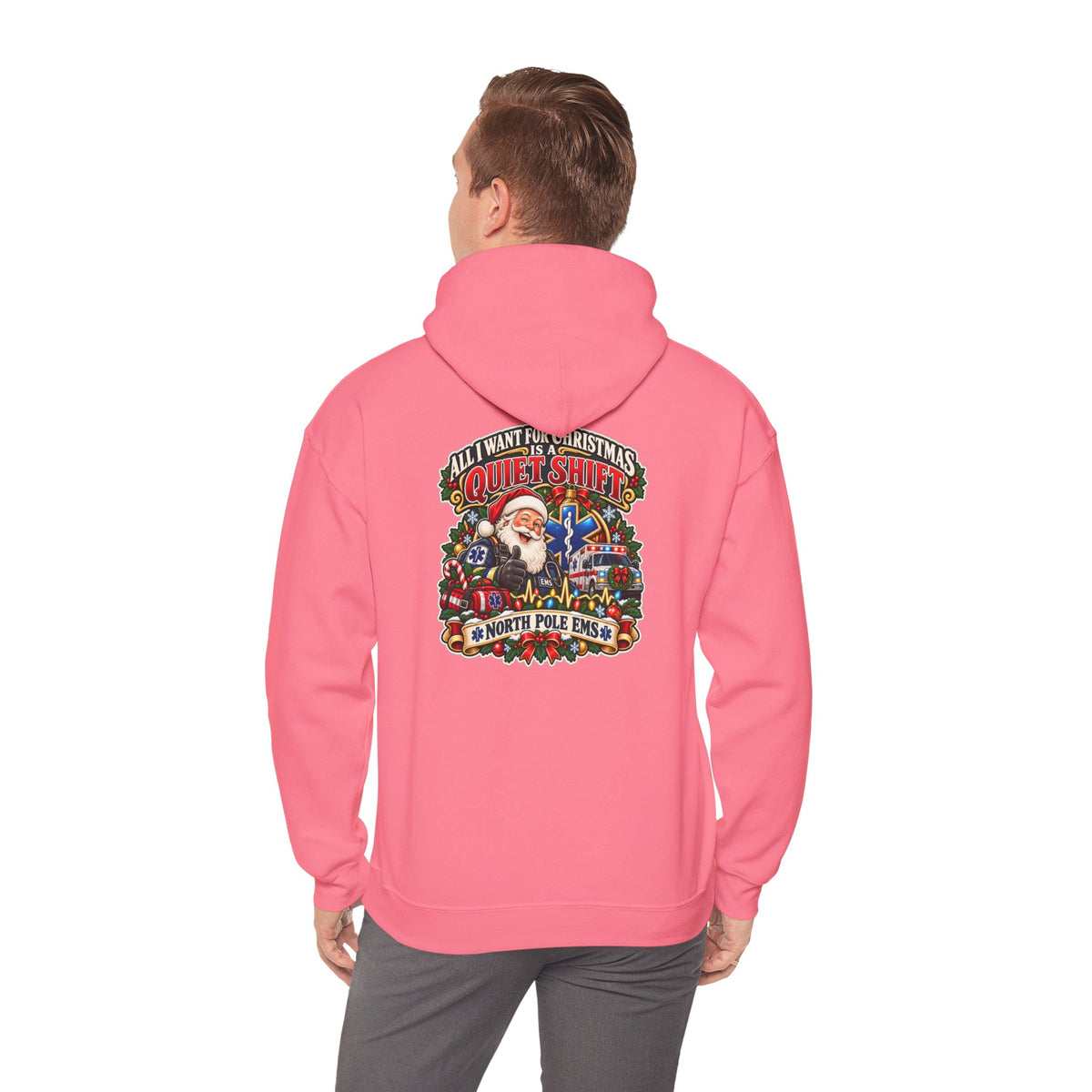 Christmas EMS 'All I Want for Christmas is a Quiet Night' Hoodie