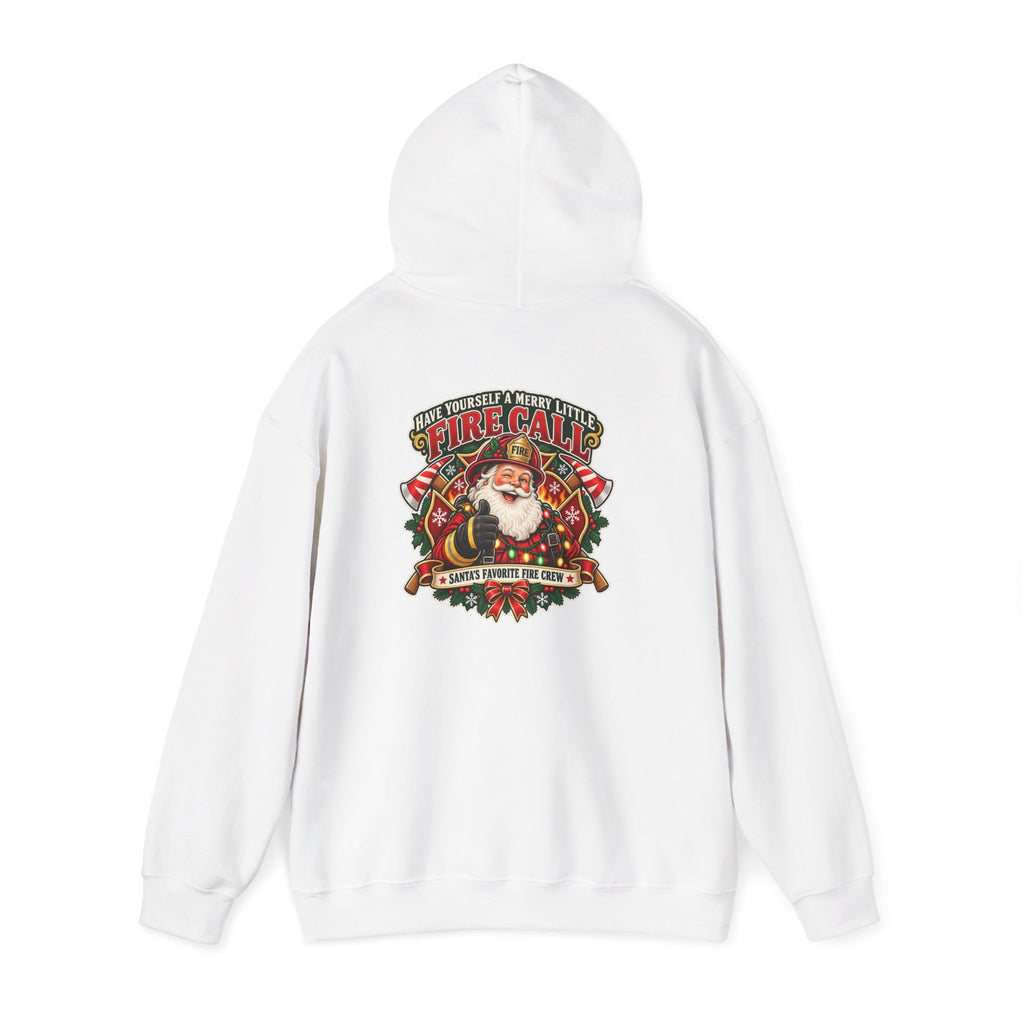 Christmas Firefighter Santa favorite fire crew hoodie