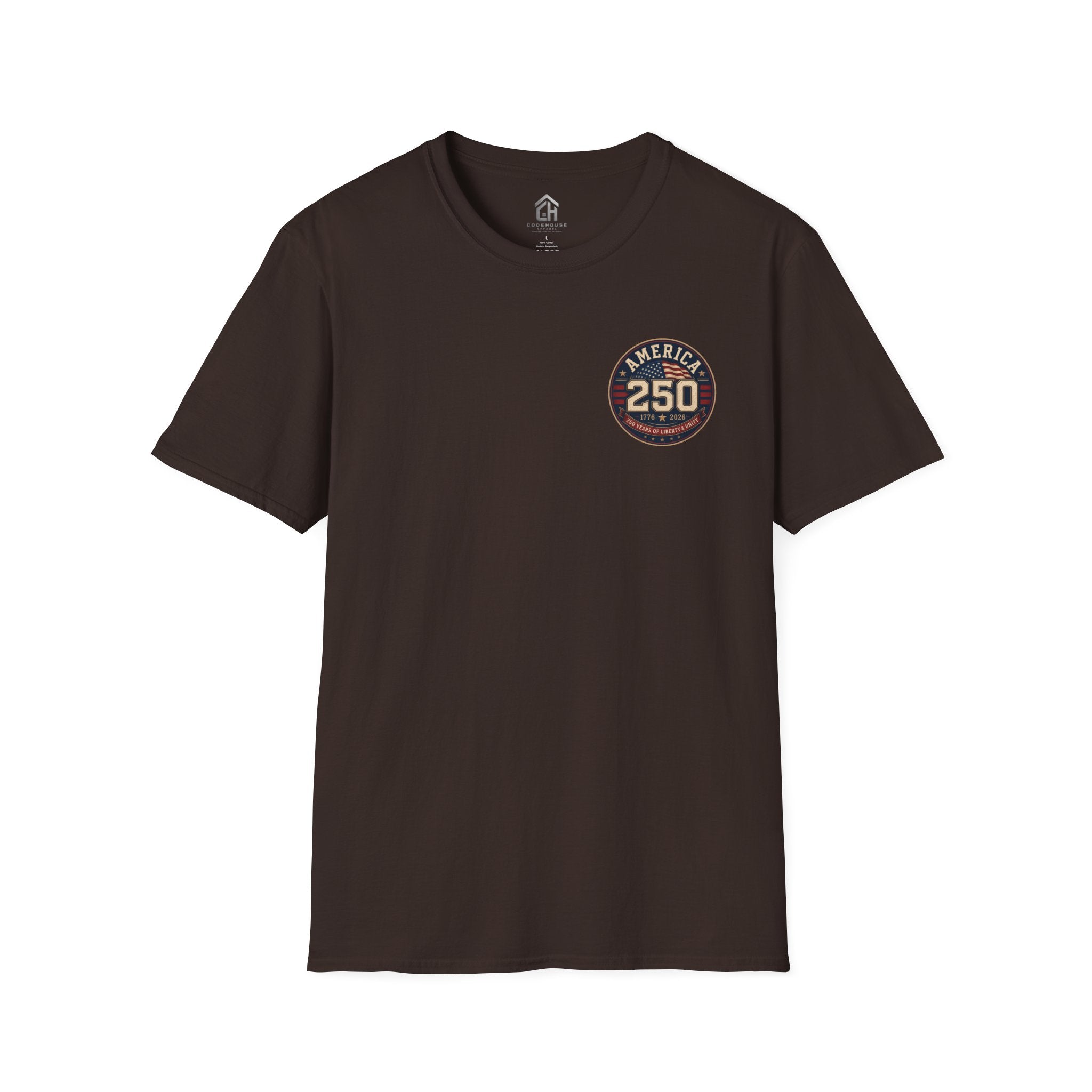 America 250 Firefighter Patriotic Graphic Tee