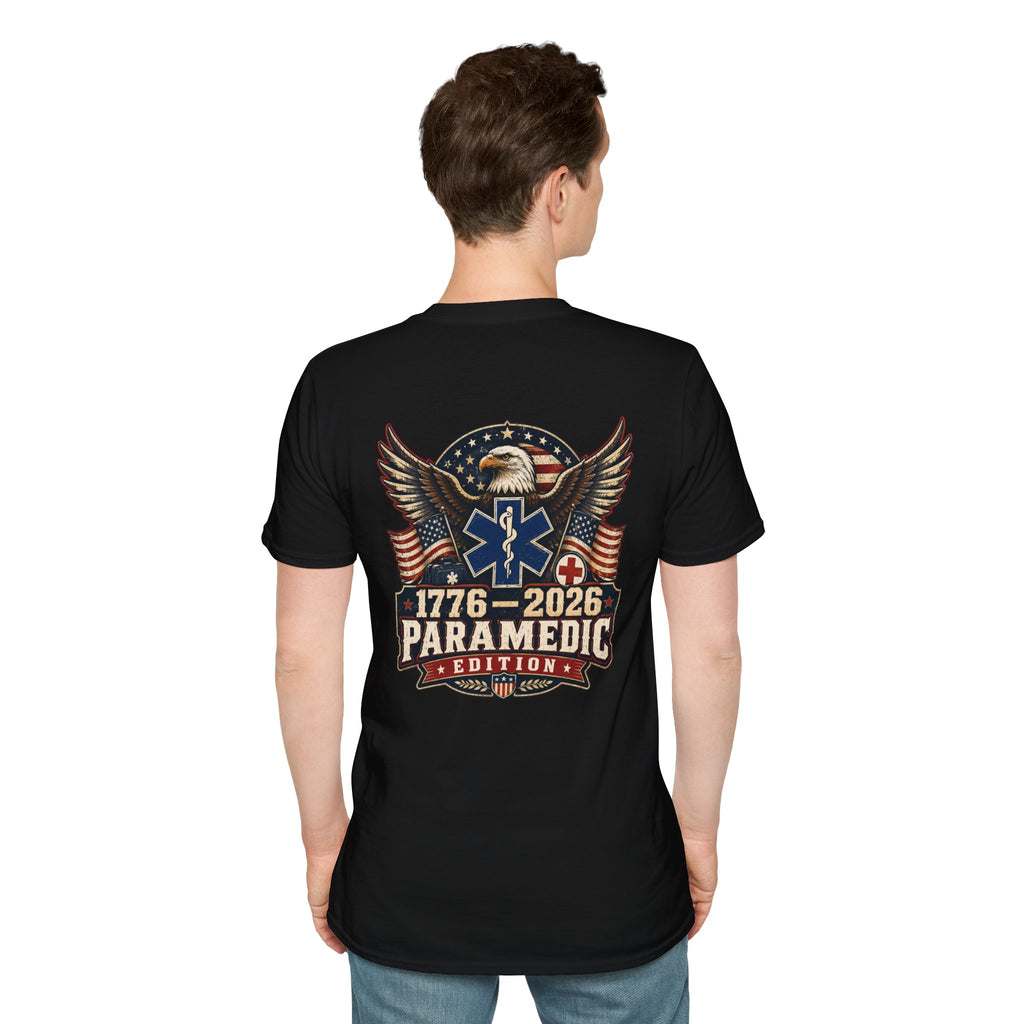 1776–2026 Paramedic Edition USA 250 Patriotic EMS Shirt
