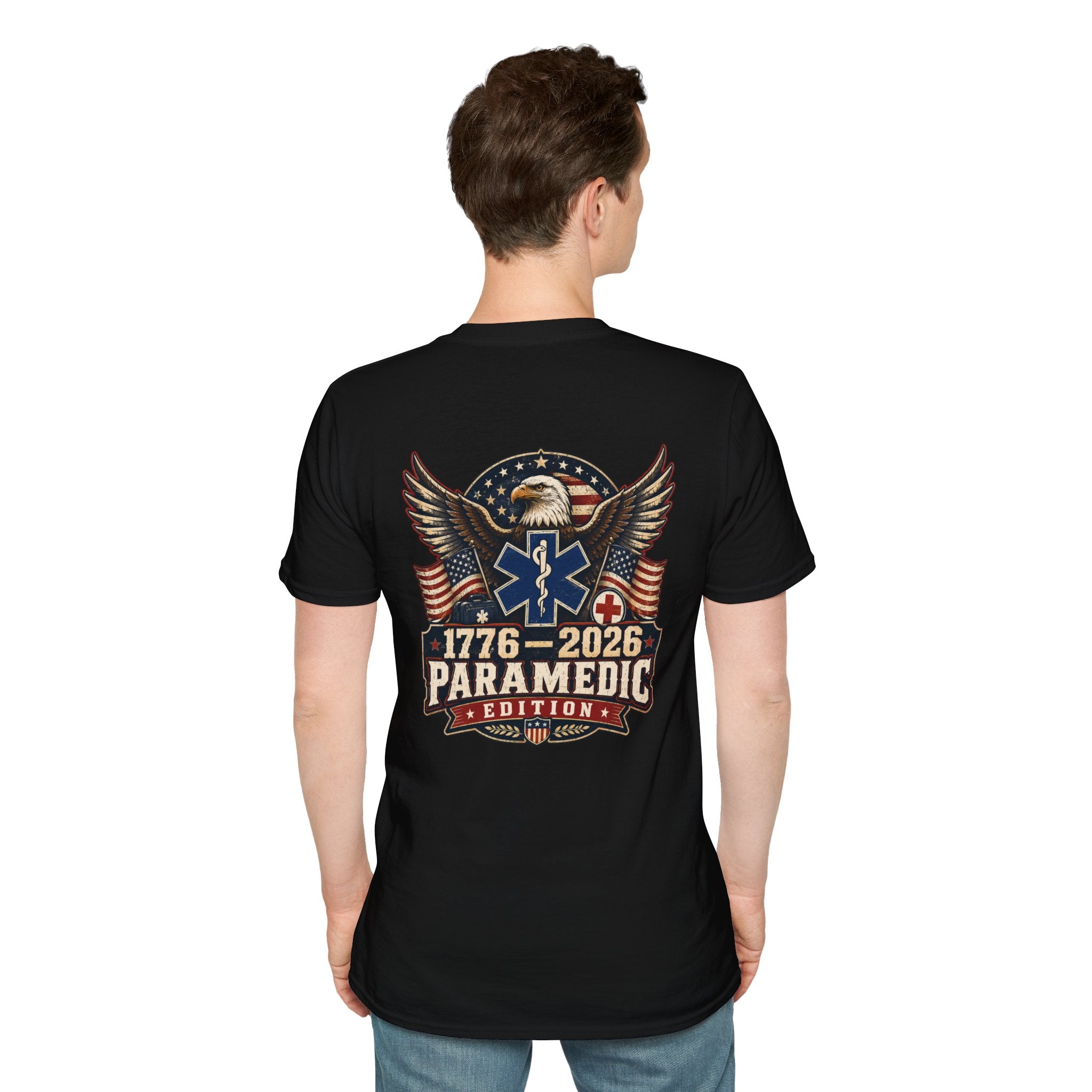 1776–2026 Paramedic Edition USA 250 Patriotic EMS Shirt