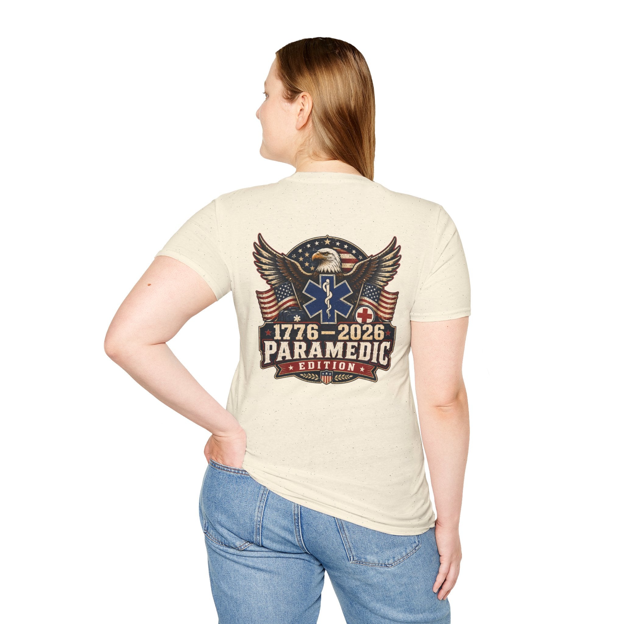 1776–2026 Paramedic Edition USA 250 Patriotic EMS Shirt