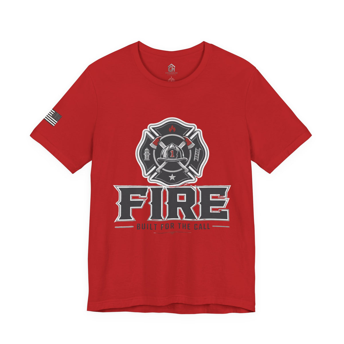 Built for the Call Firefighter Tee