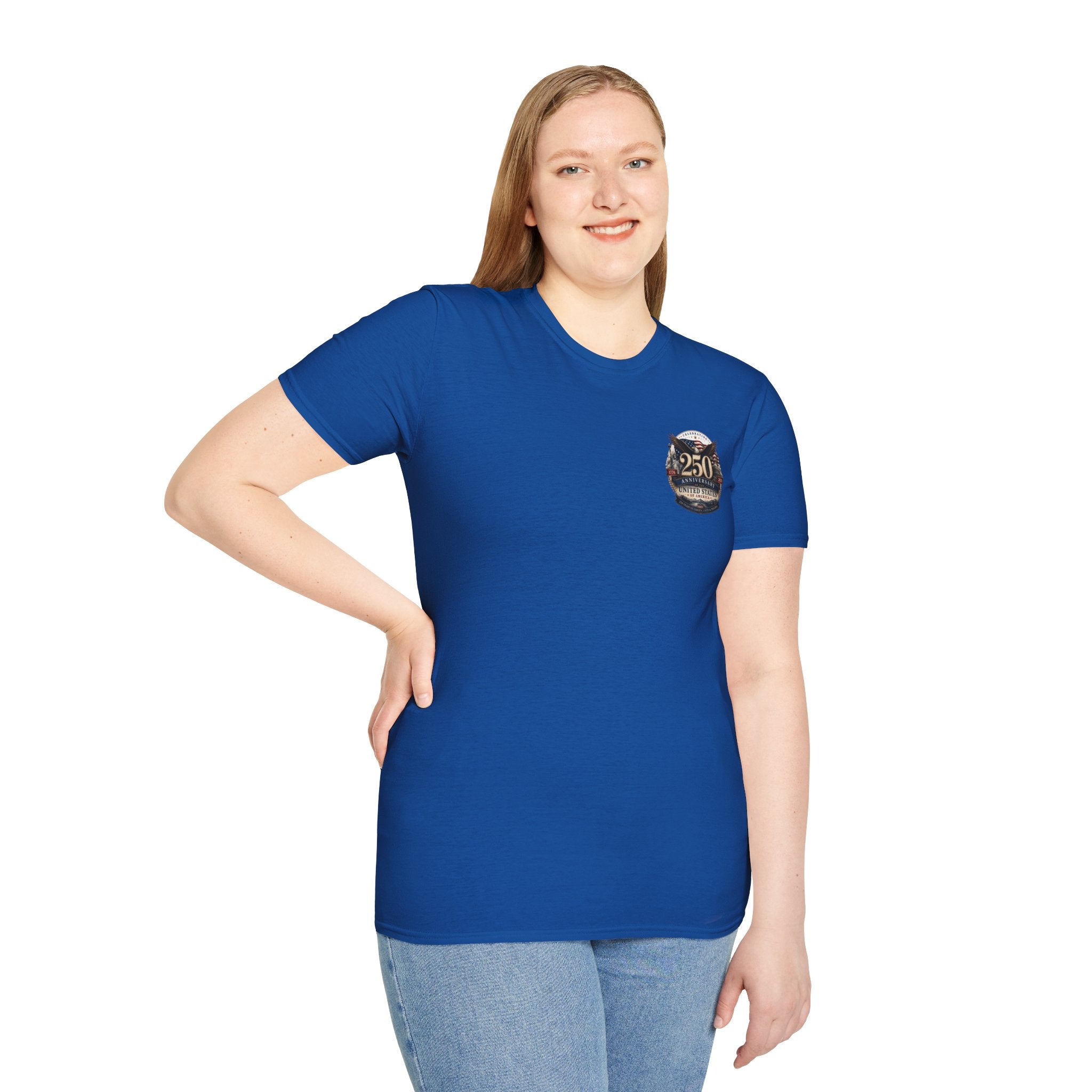 250 Years of Freedom Military Patriotic Graphic Tee