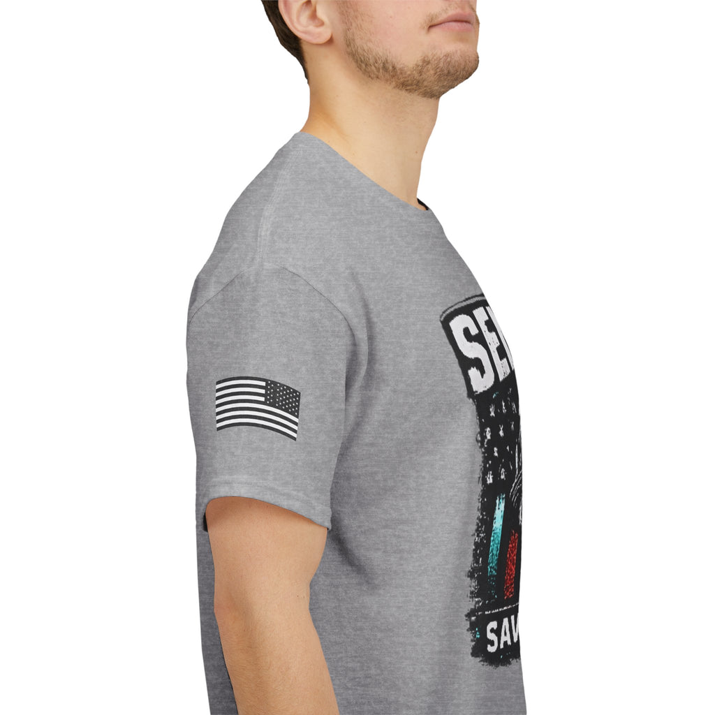 Send It Save Lives T‑Shirt — EMS/Paramedic Rescue Helmet Tee