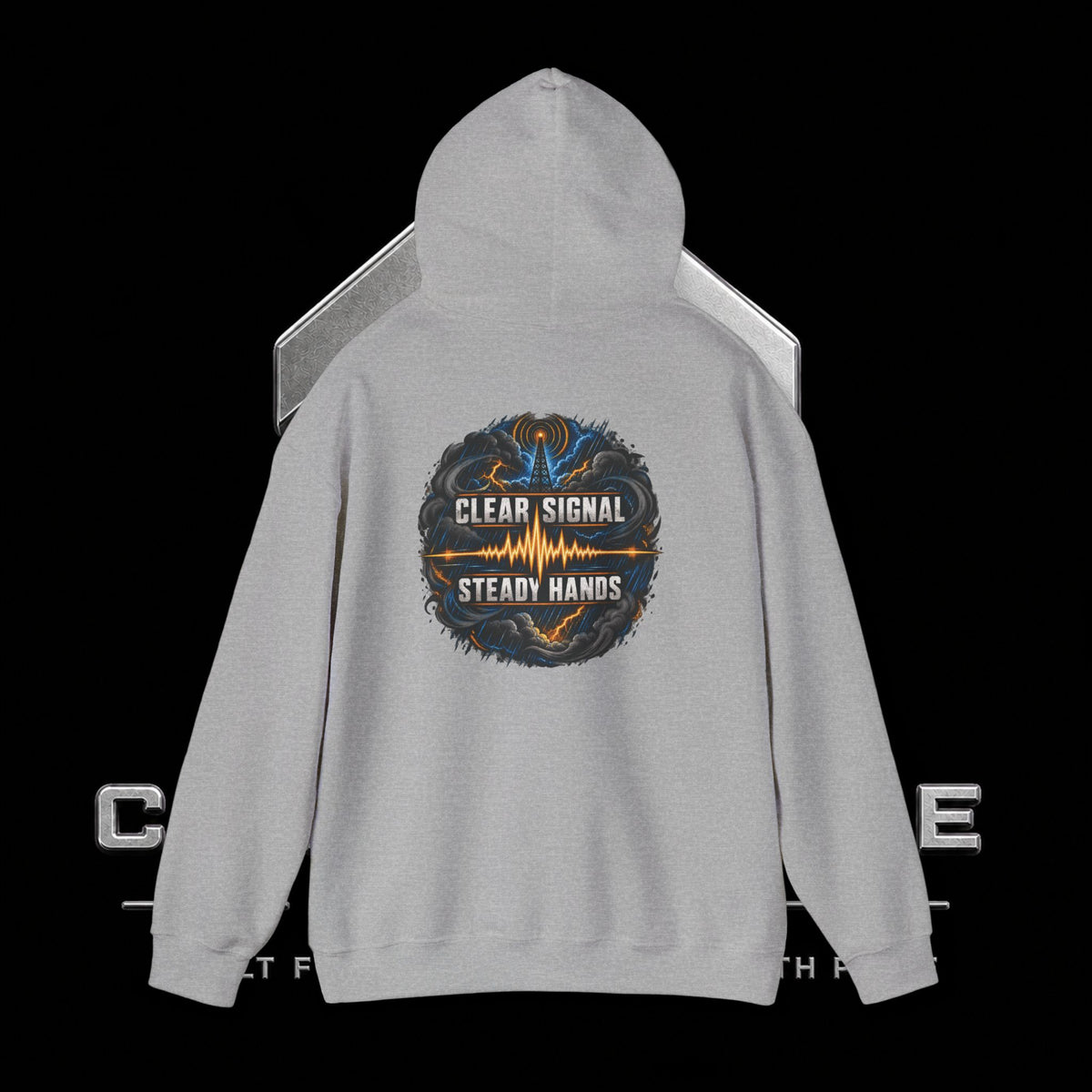 Clear Signal Steady Hands EMS Hoodie