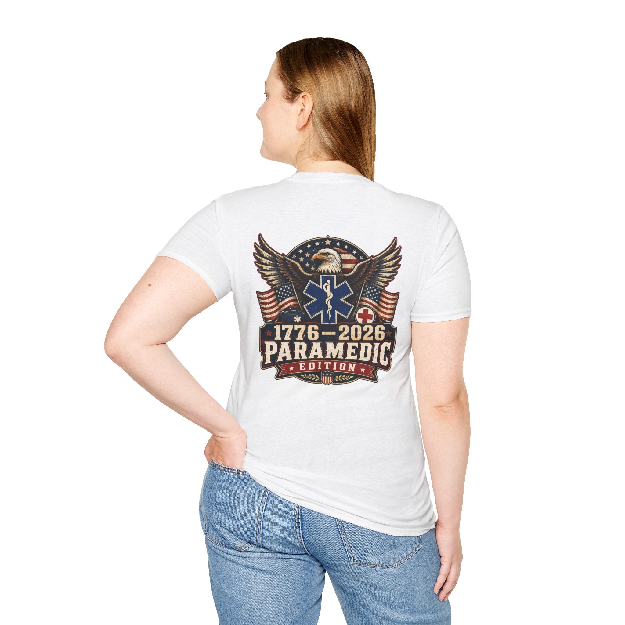 1776–2026 Paramedic Edition USA 250 Patriotic EMS Shirt
