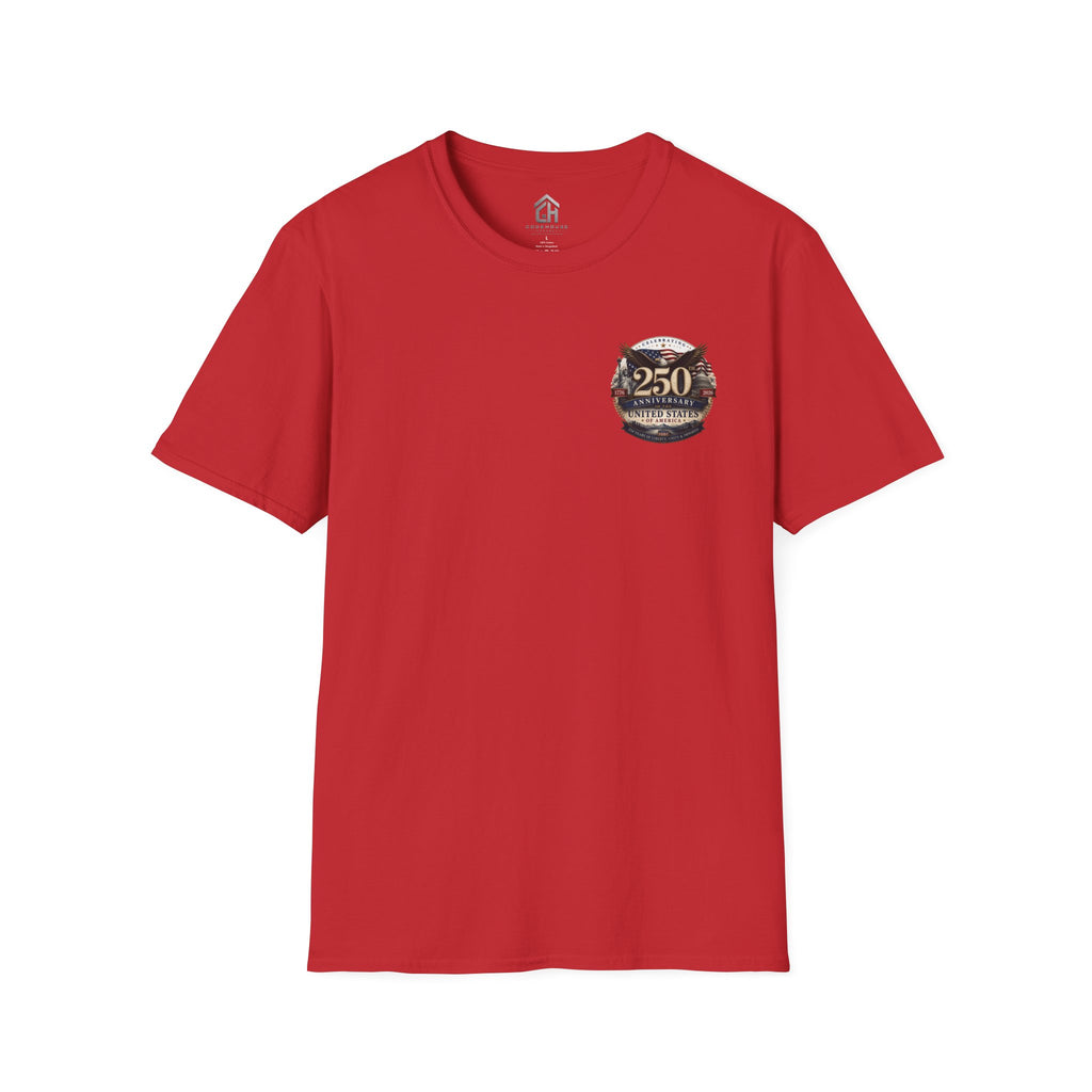 250 Years of Freedom Military Patriotic Graphic Tee