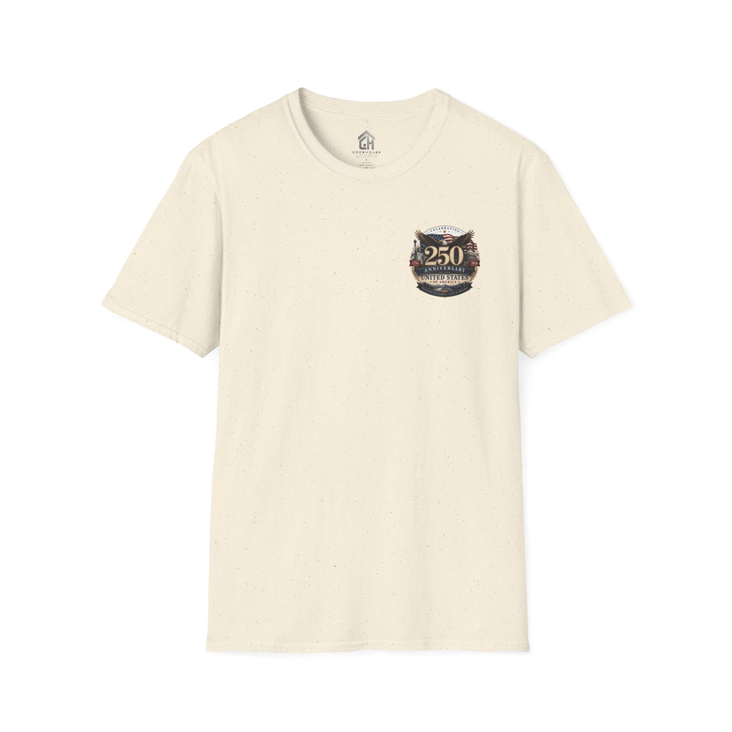 250 Years of Freedom Military Patriotic Graphic Tee