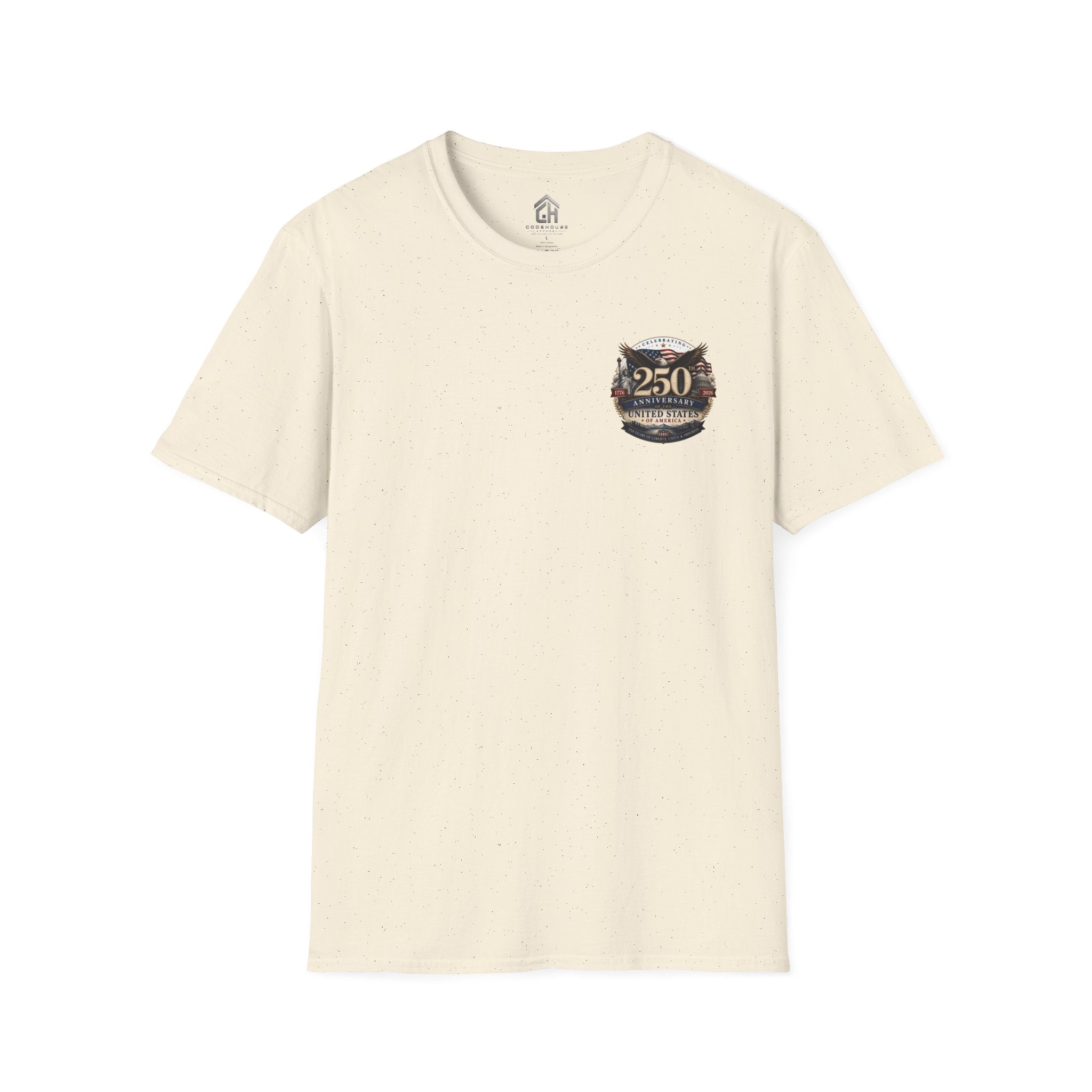250 Years of Freedom Military Patriotic Graphic Tee