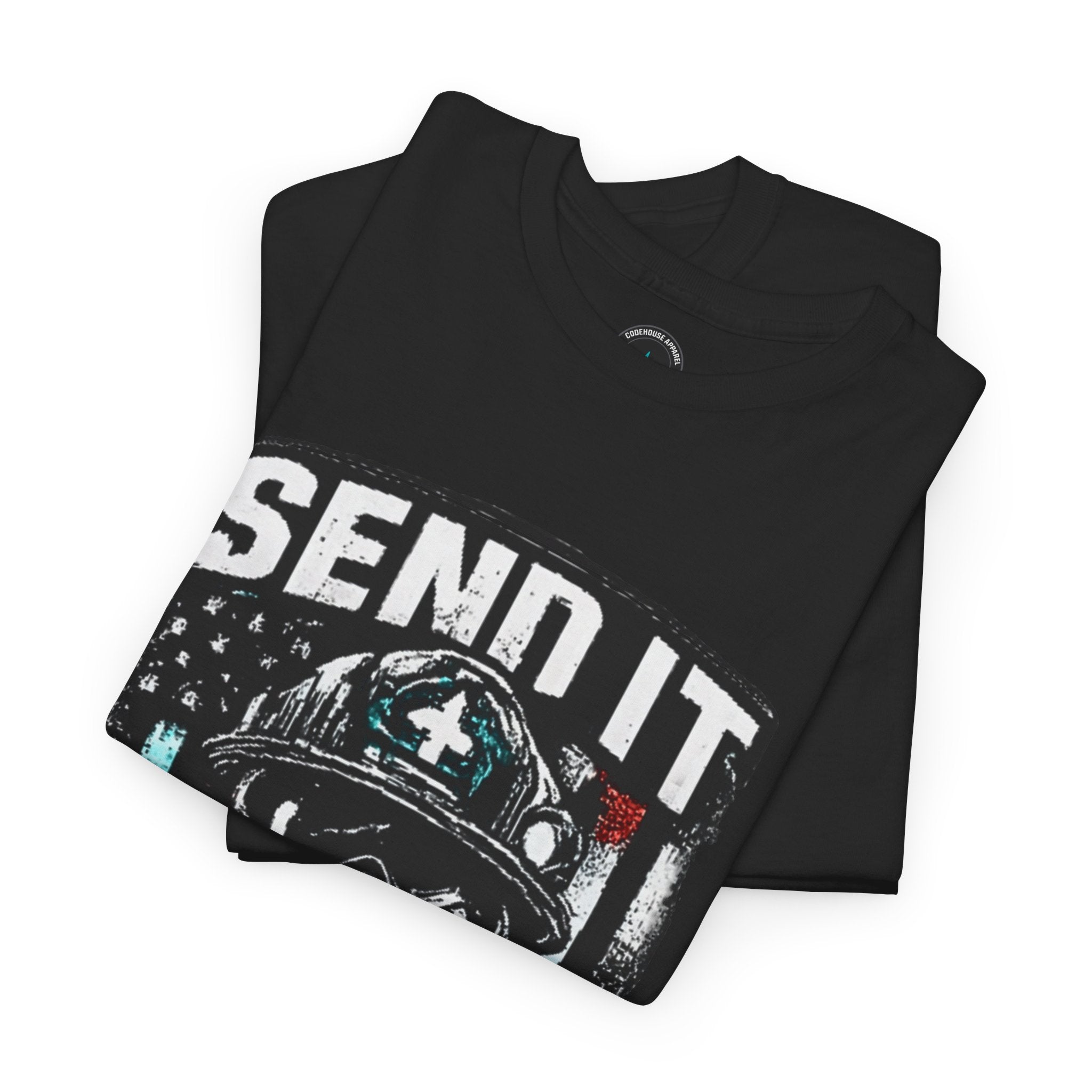 Send It Save Lives T‑Shirt — EMS/Paramedic Rescue Helmet Tee