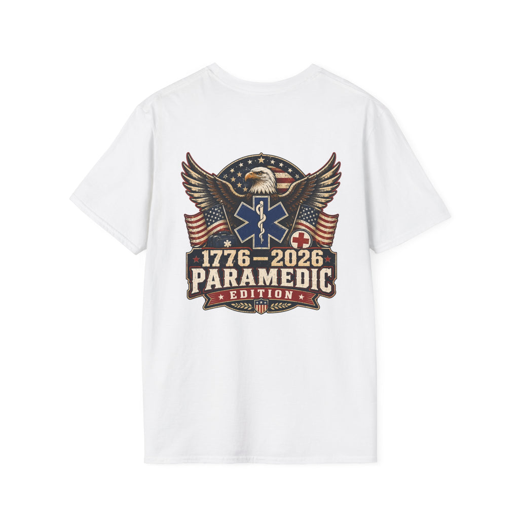 1776–2026 Paramedic Edition USA 250 Patriotic EMS Shirt
