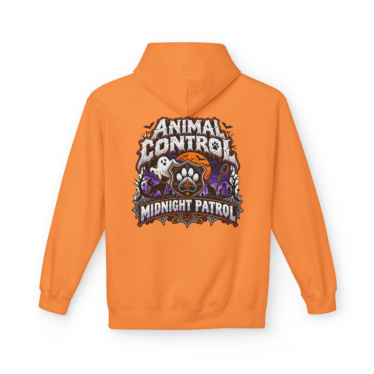 Halloween Animal Control Midnight Patrol Hoodie