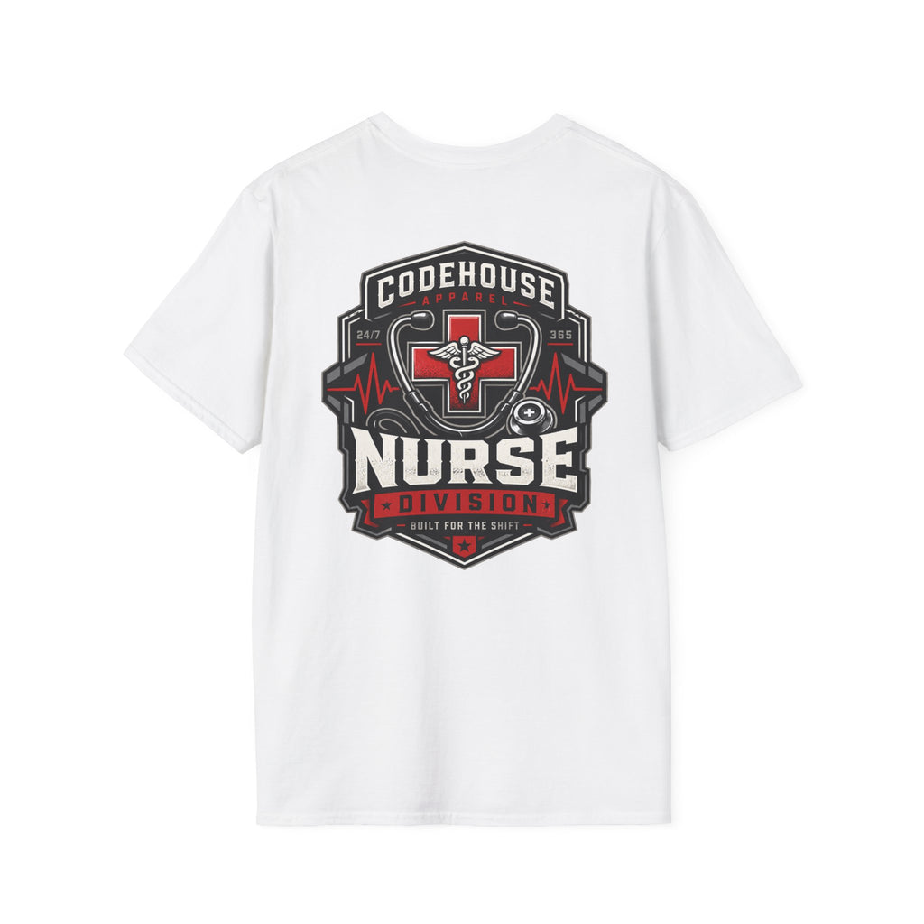 Nurse Division Tactical Graphic Tee – Built for the Shift