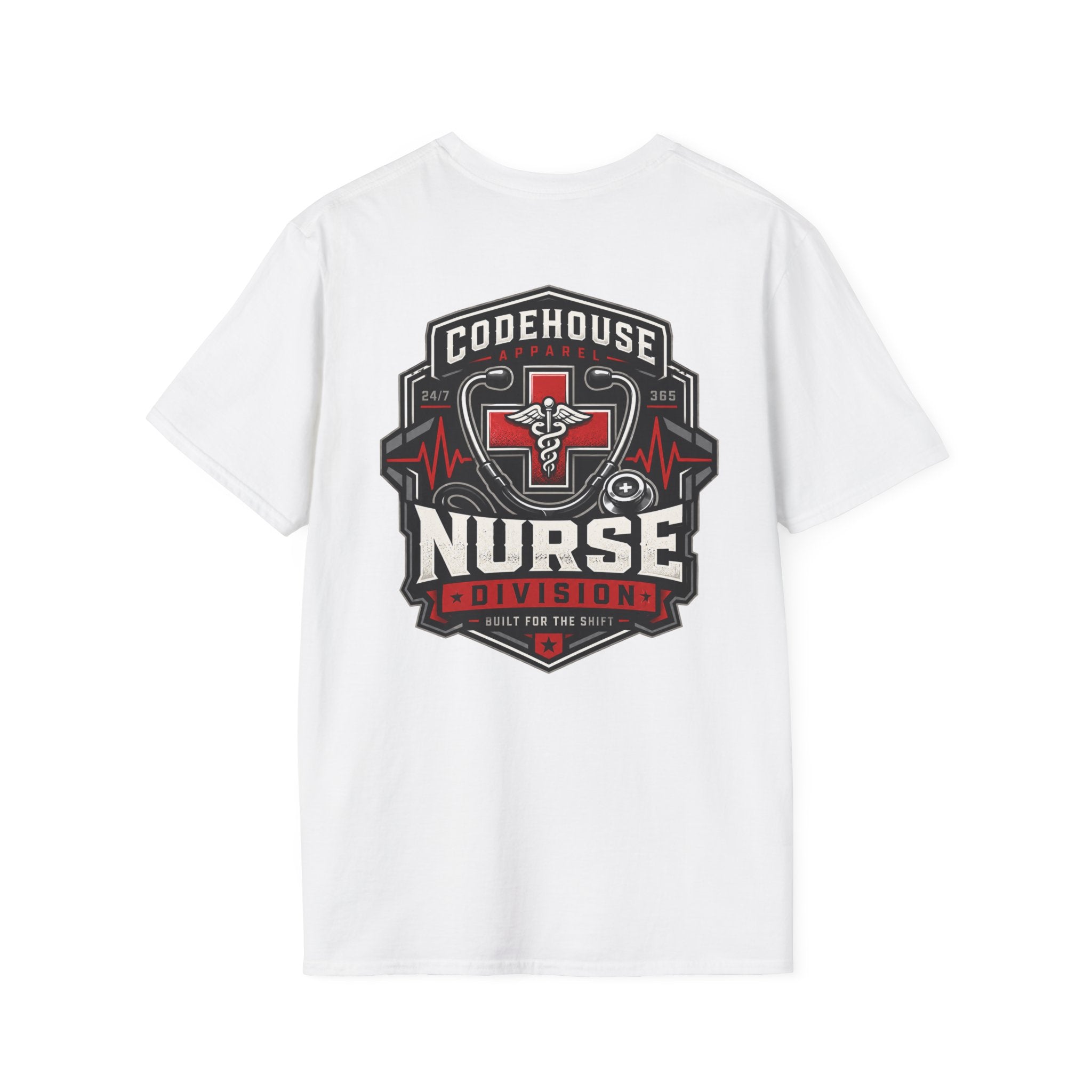 Nurse Division Tactical Graphic Tee – Built for the Shift