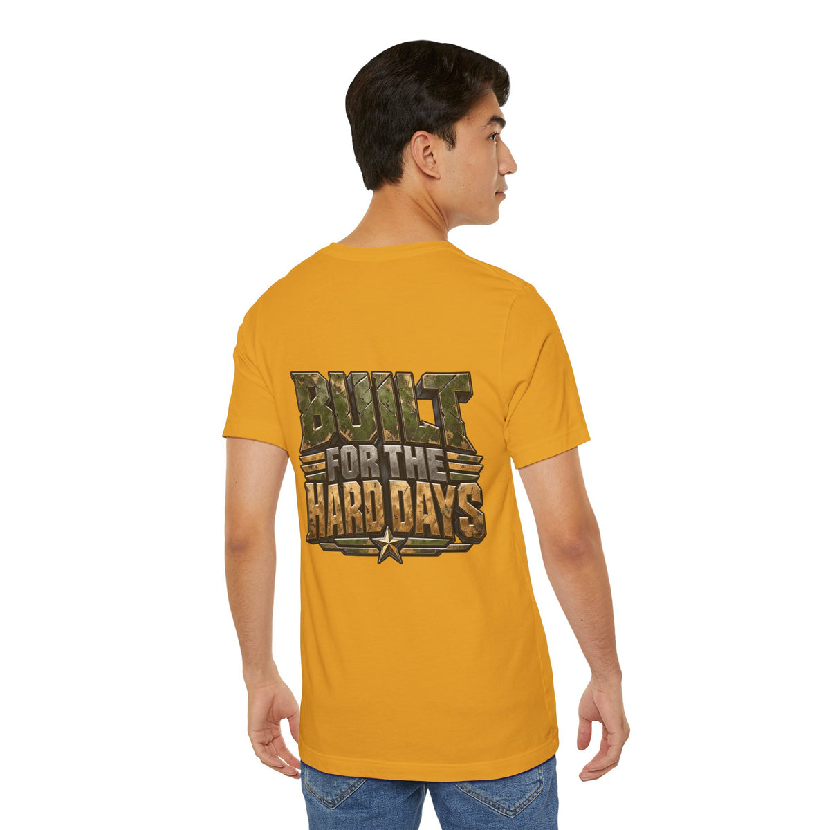 Military "Built for the Hard Days" T-Shirt