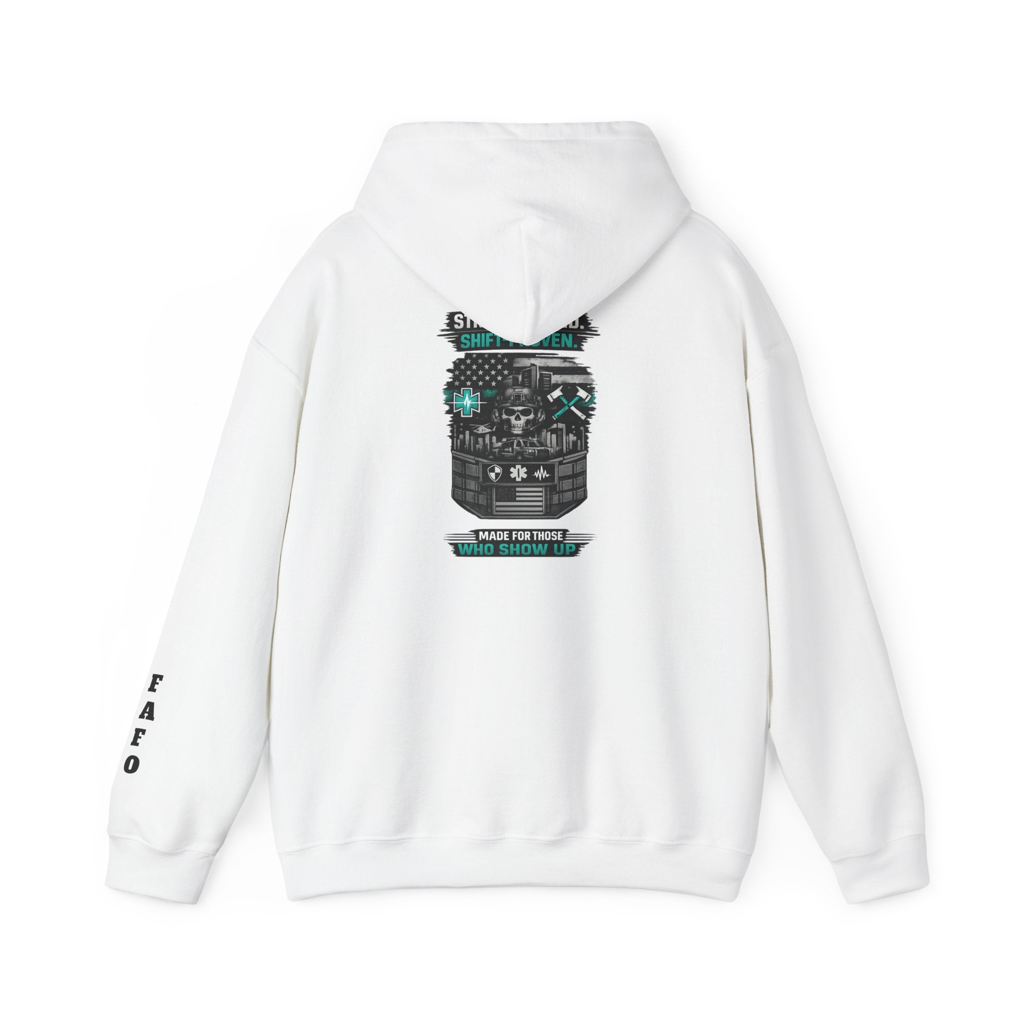 Retro EMS Hoodie — 'Made For Those Who Work Shift Work In EMS