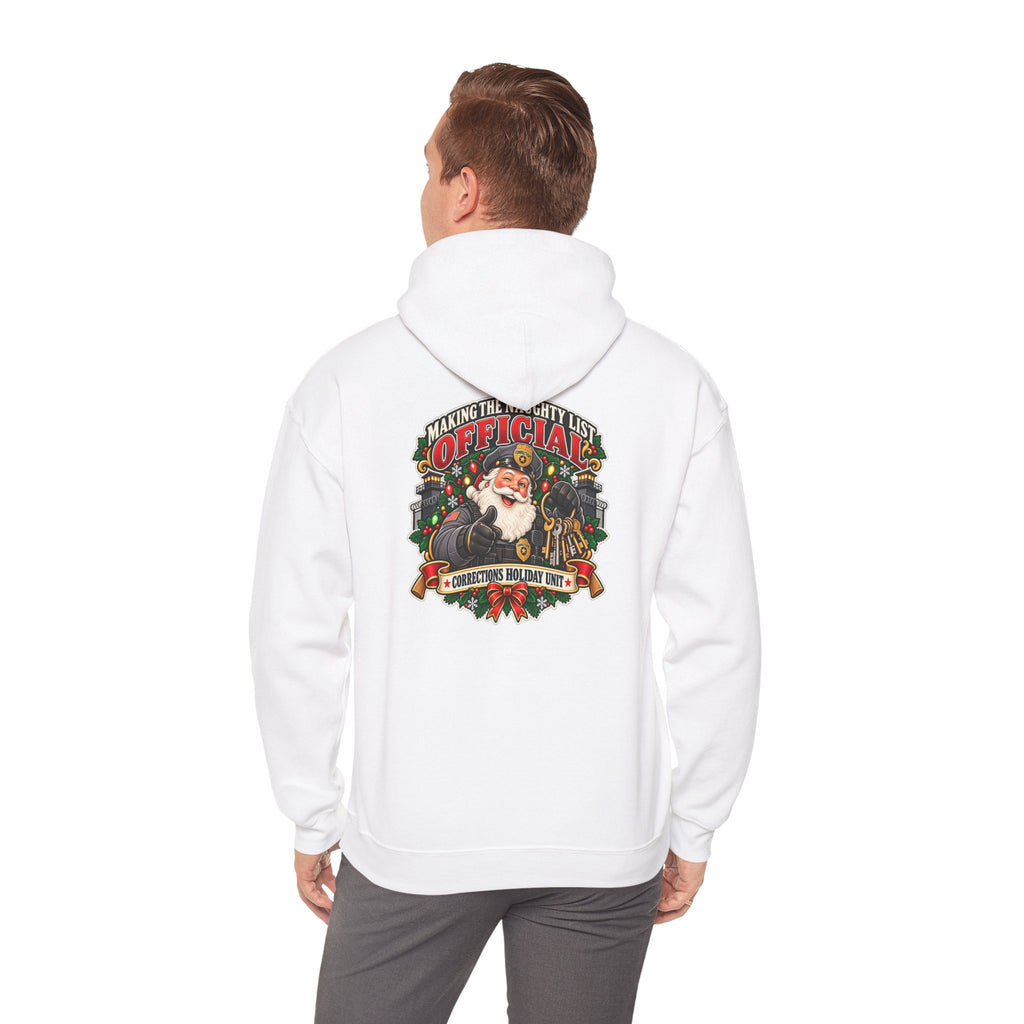 Christmas Corrections Santa Naughty List Hoodie