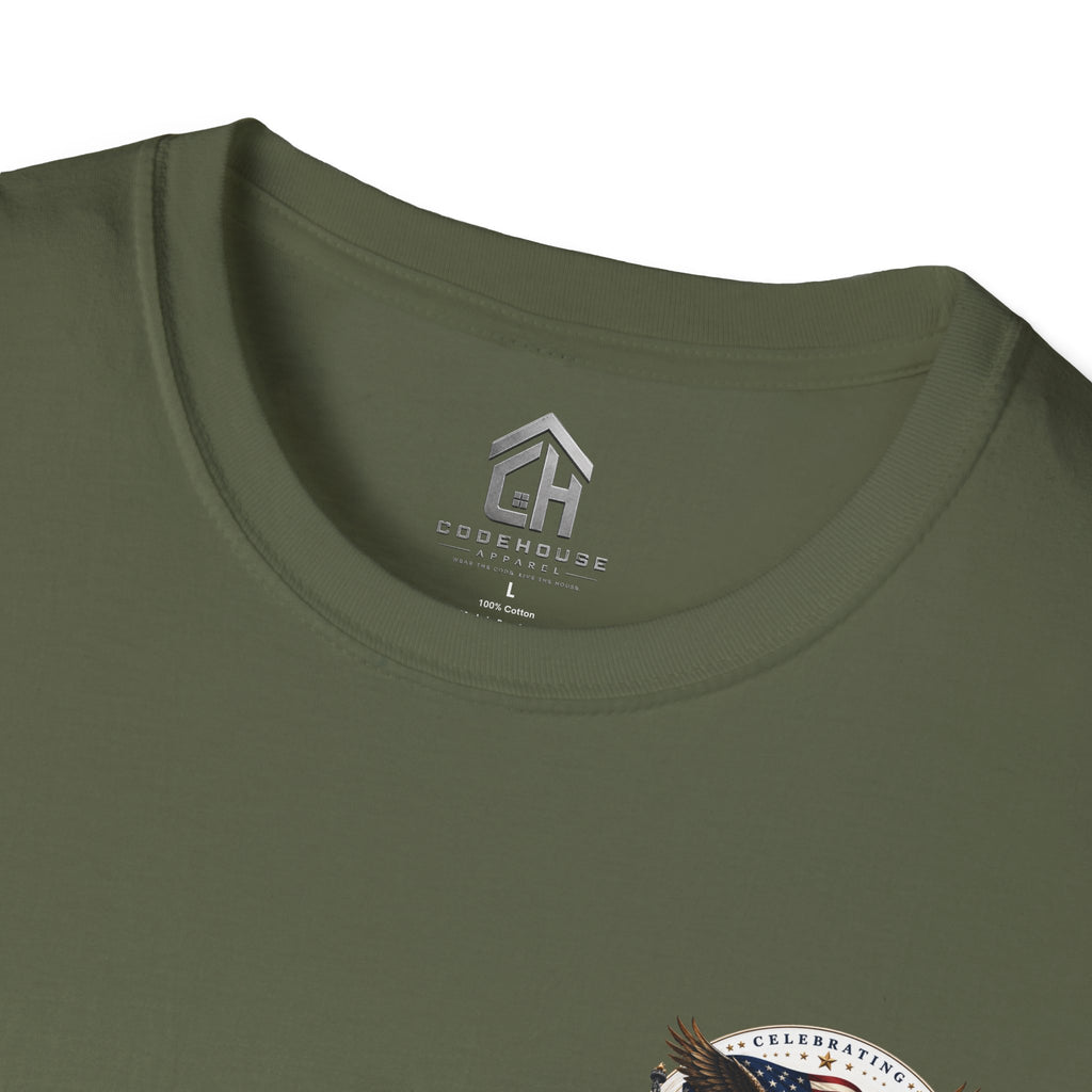 250 Years of Freedom Military Patriotic Graphic Tee