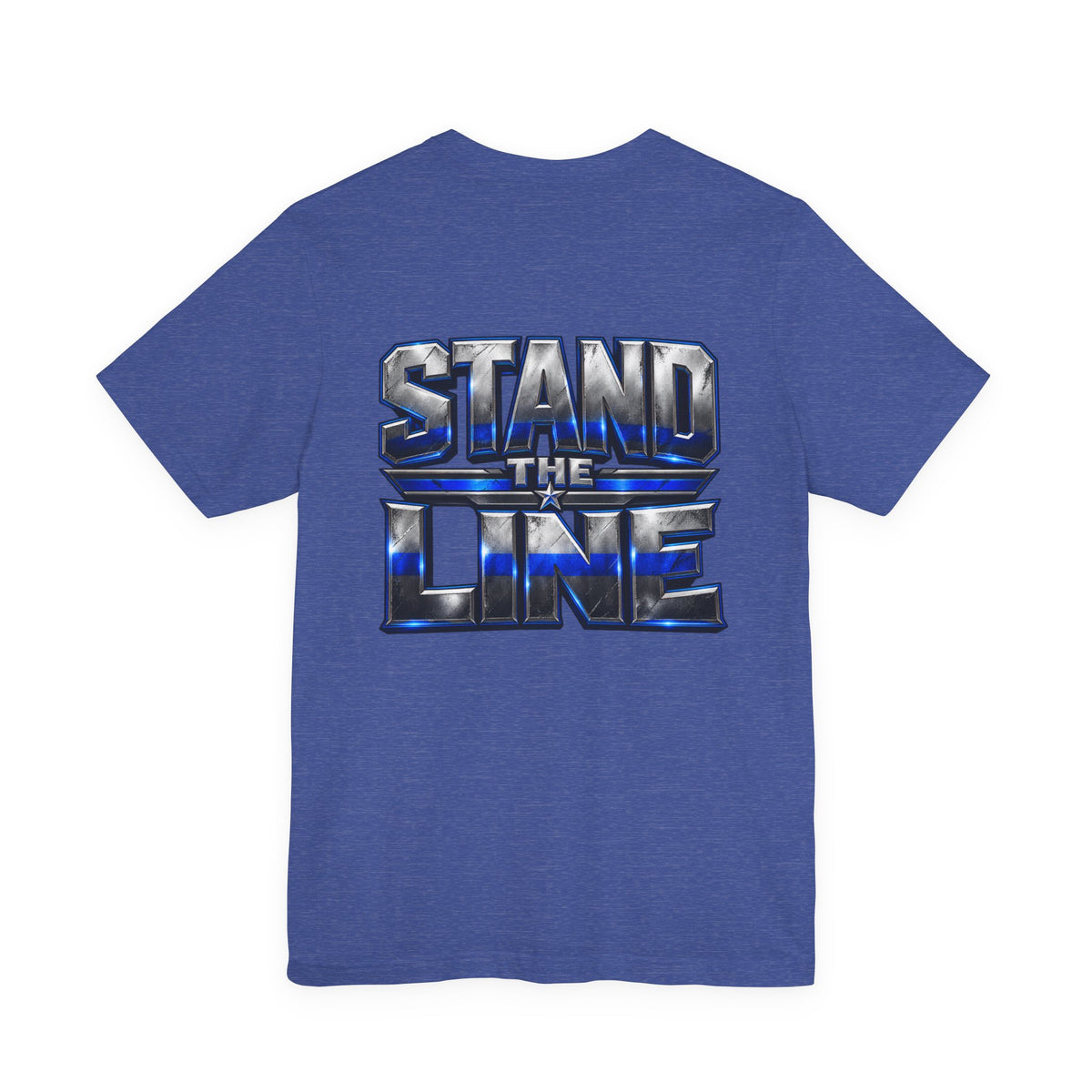 Police Stand the Line Graphic T-shirt
