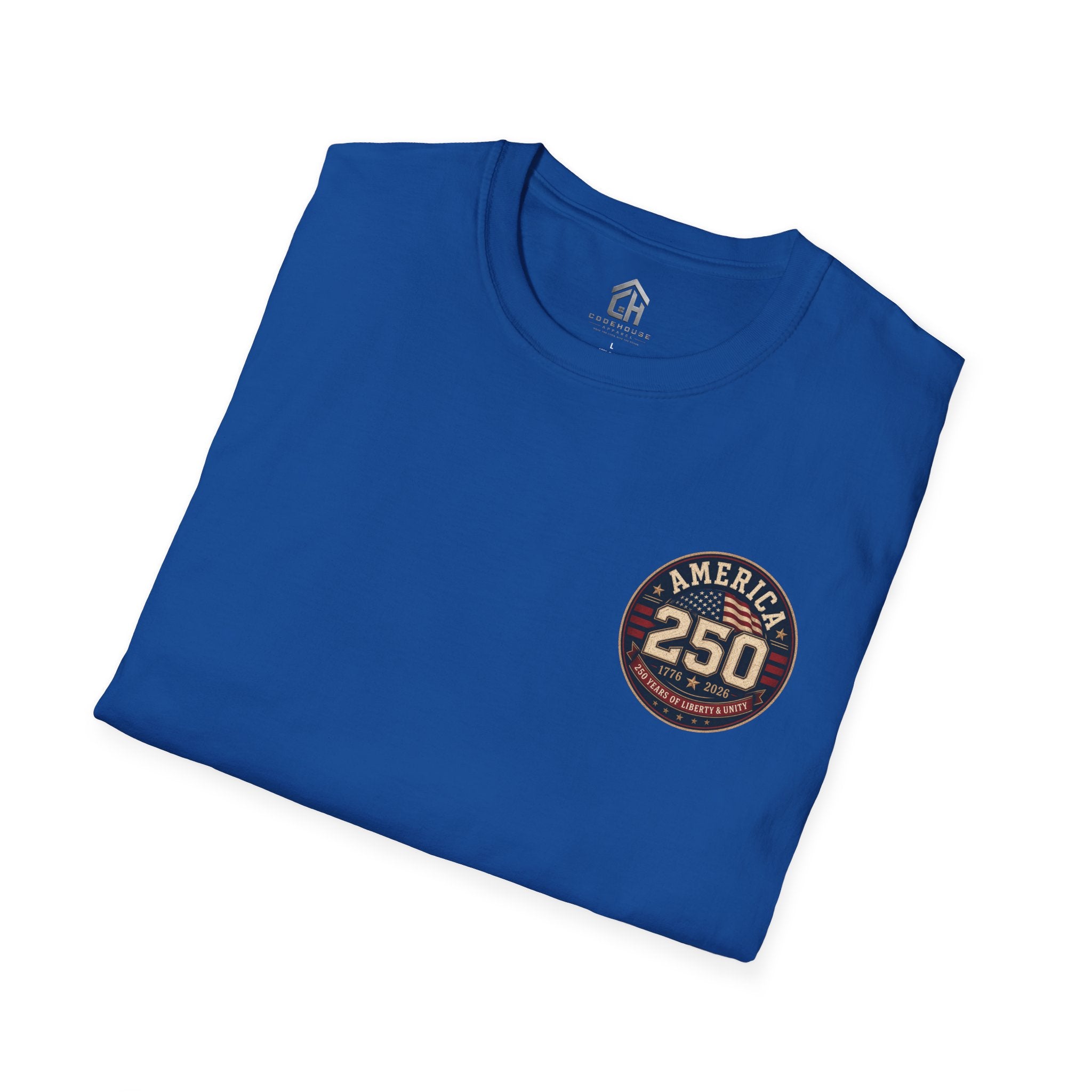 America 250 Firefighter Patriotic Graphic Tee