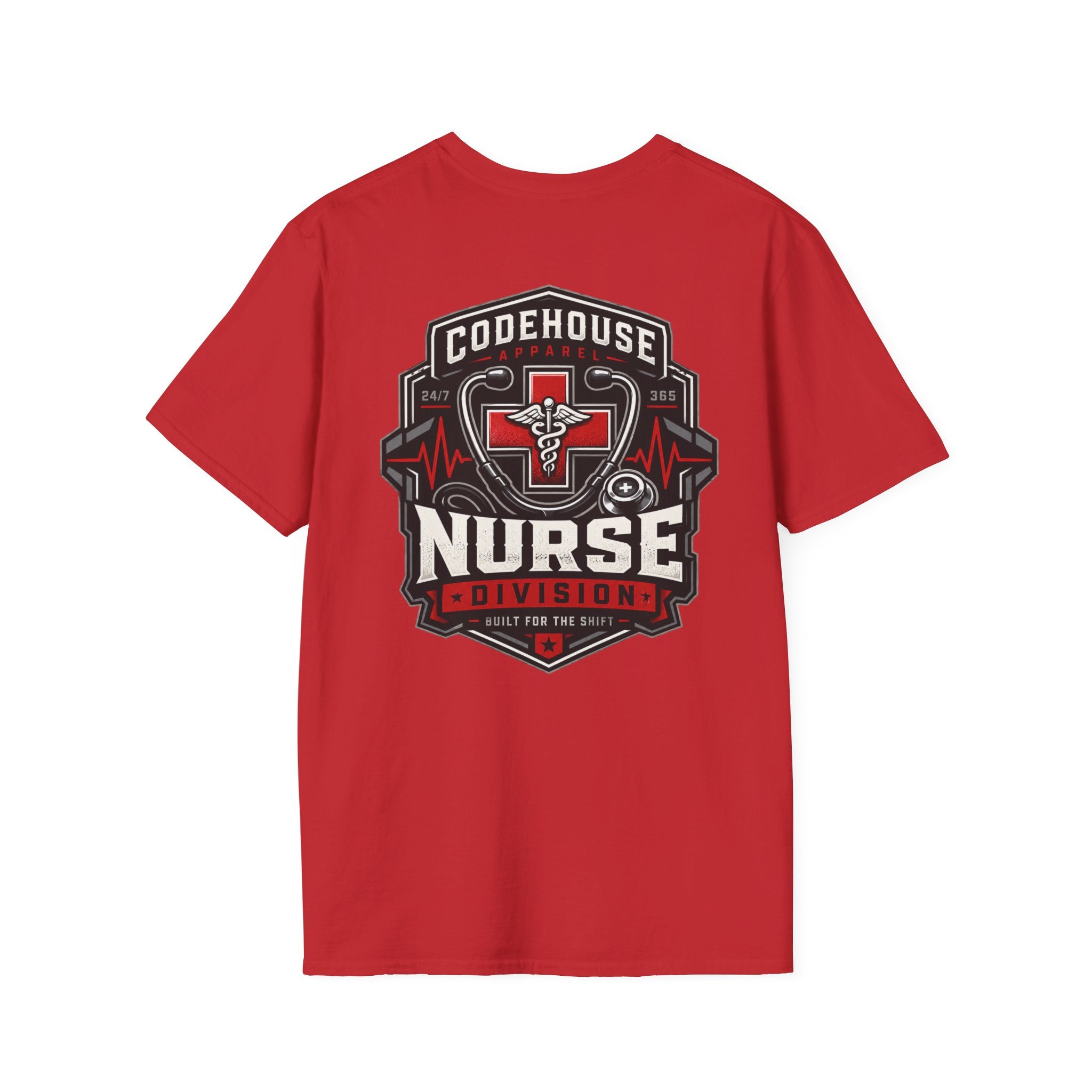 Nurse Division Tactical Graphic Tee – Built for the Shift