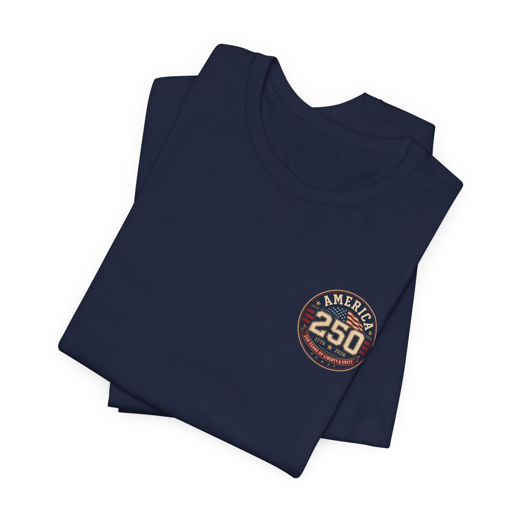 250th Anniversary USA T‑Shirt — American Eagle & Flag Commemorative Tee