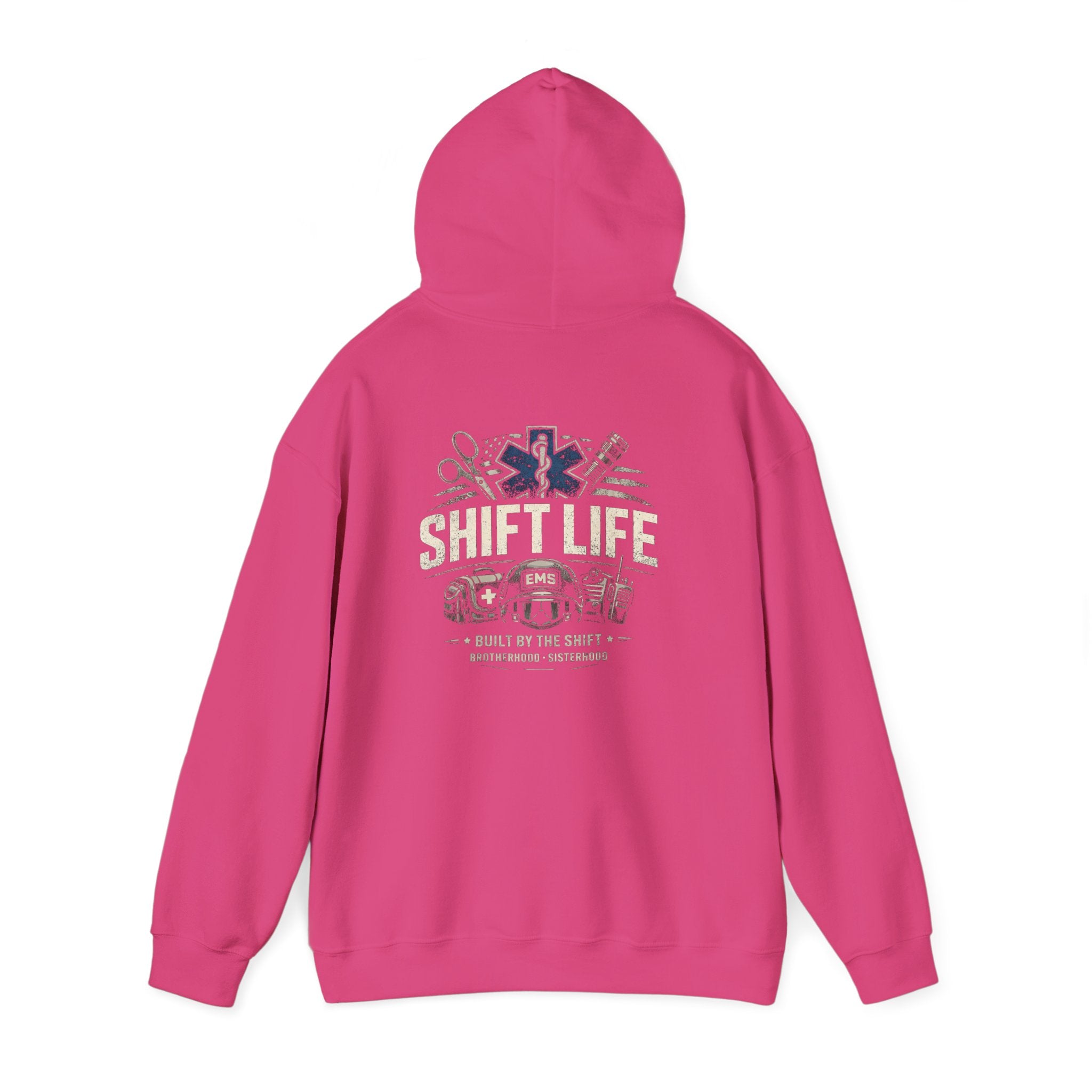 Shift Life EMS Paramedic Hoodie | Ambulance Rescue Emblem