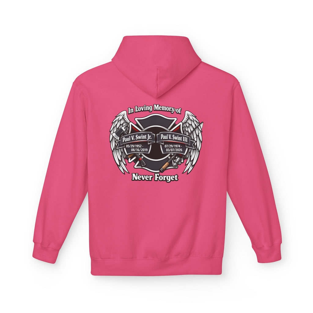Memorial 'Never Forget' Hoodie — In Loving Memory Tribute Sweatshirt