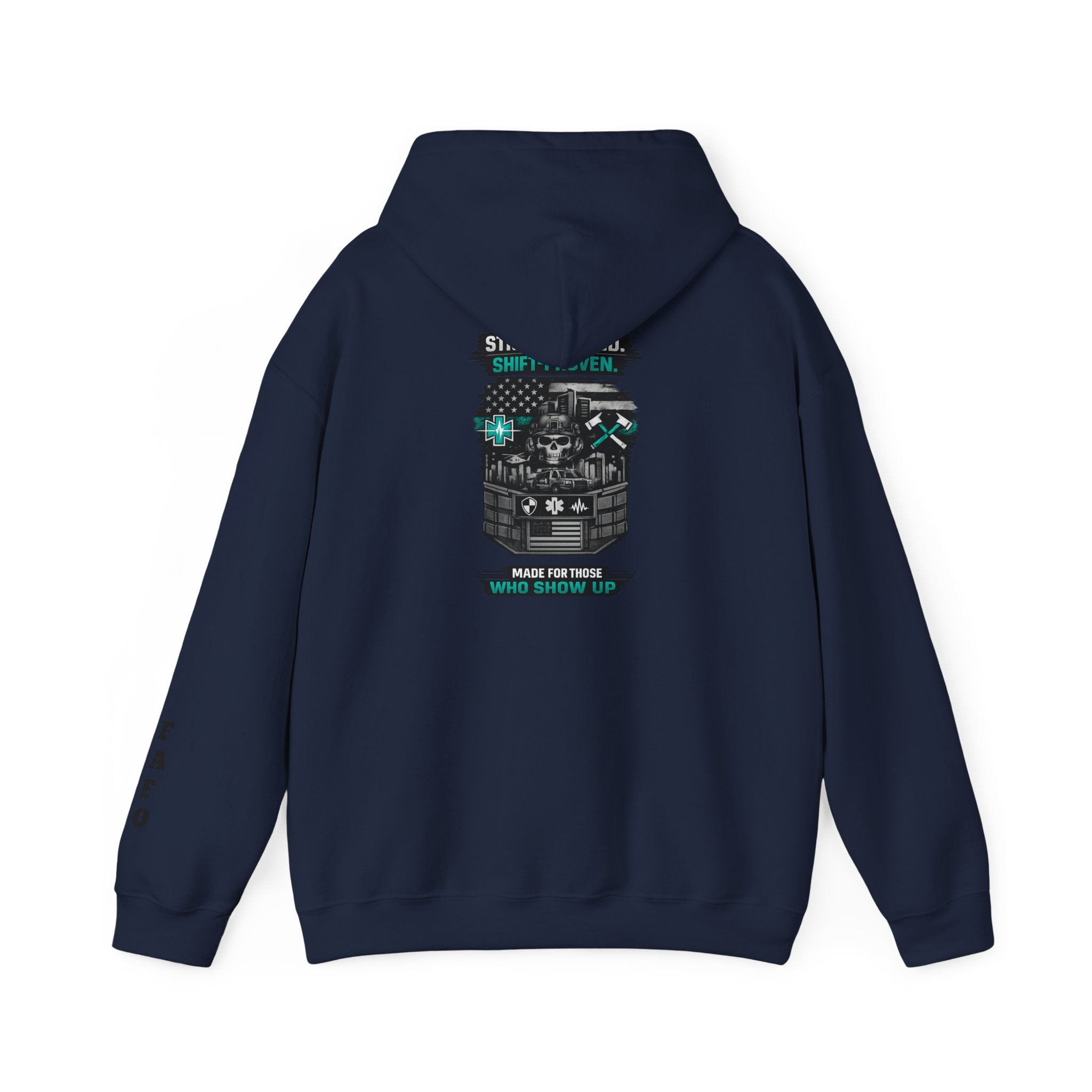 Retro EMS Hoodie — 'Made For Those Who Work Shift Work In EMS