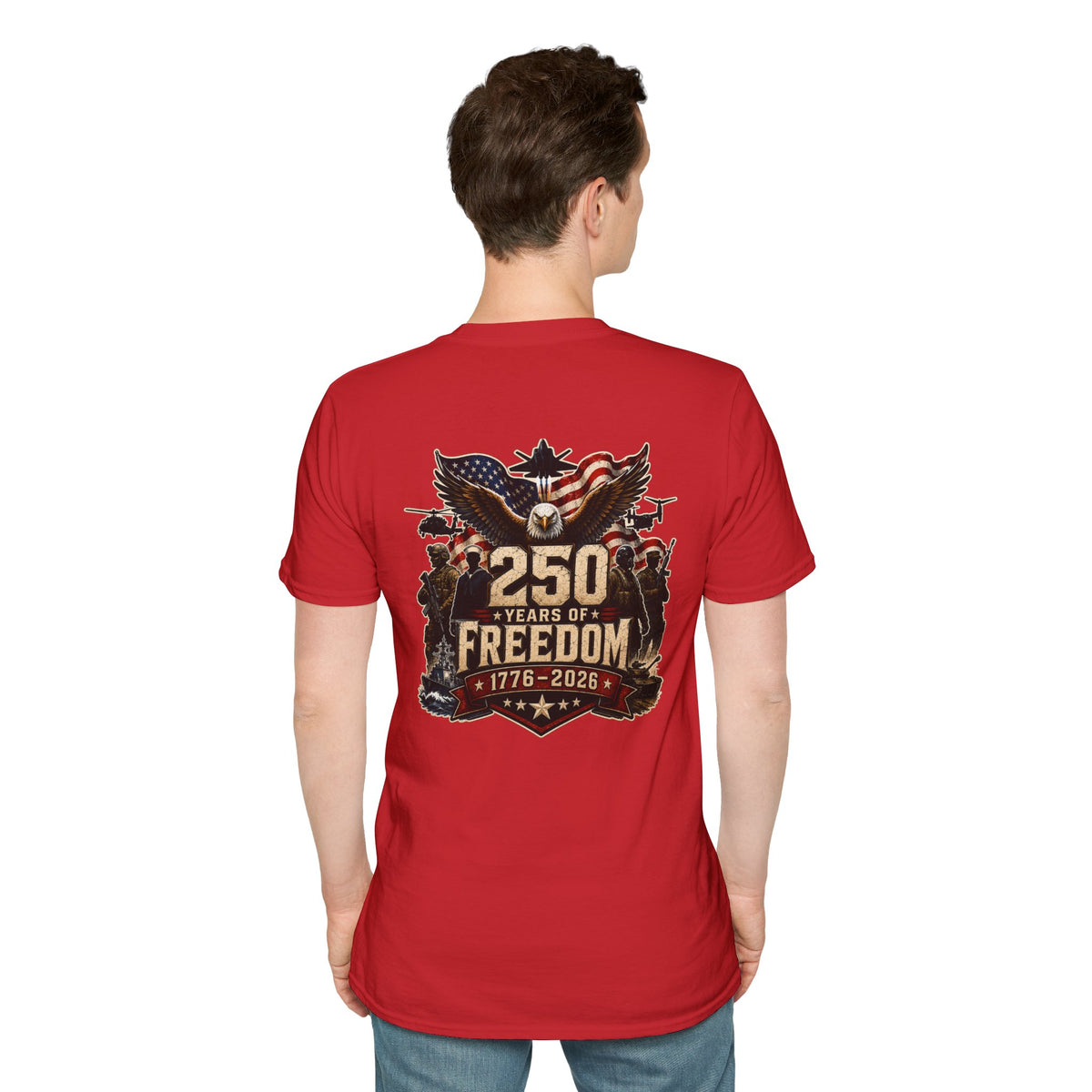 250 Military Patriotic Graphic Tee