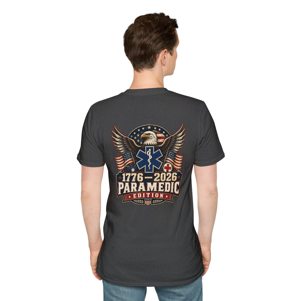 1776–2026 Paramedic Edition USA 250 Patriotic EMS Shirt