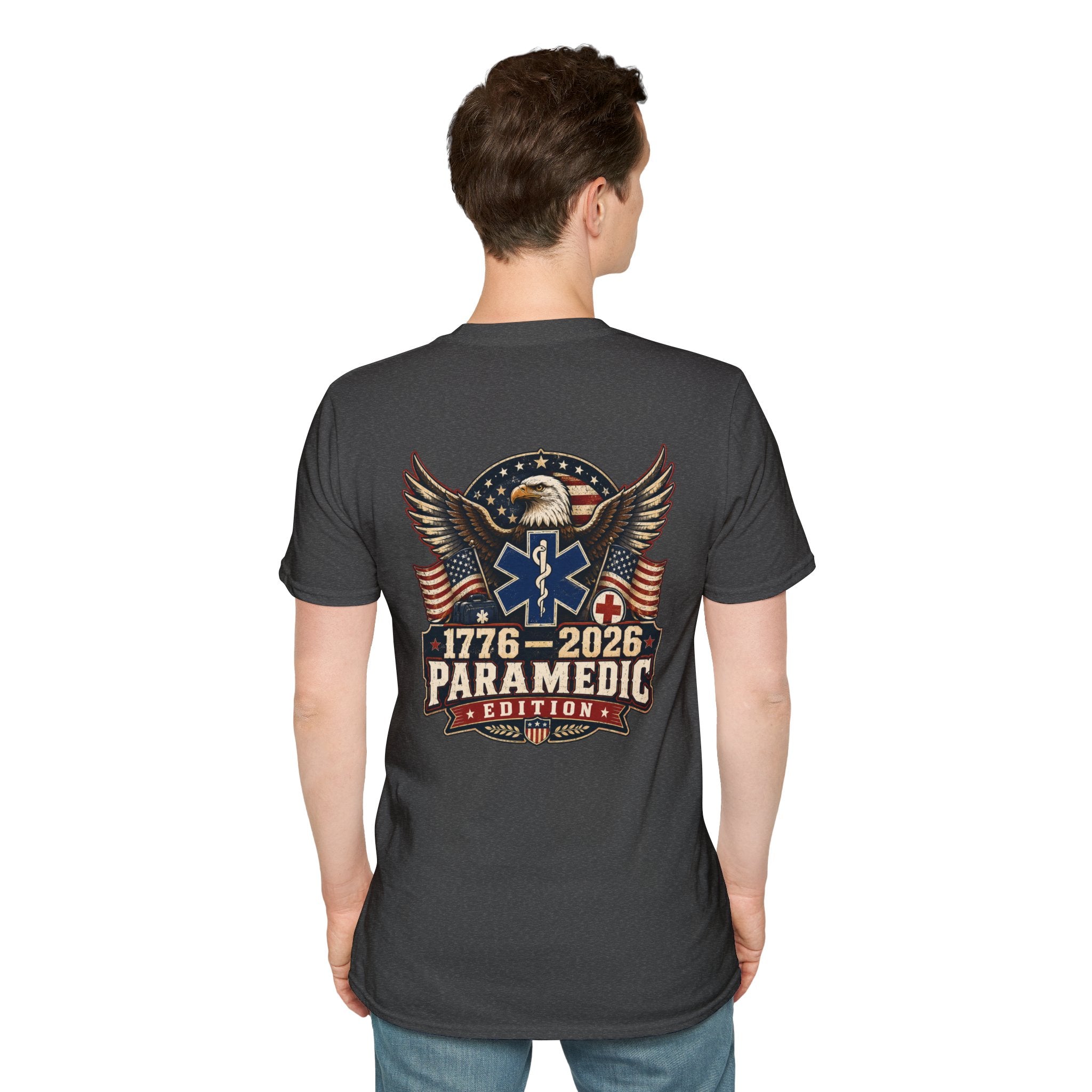 1776–2026 Paramedic Edition USA 250 Patriotic EMS Shirt
