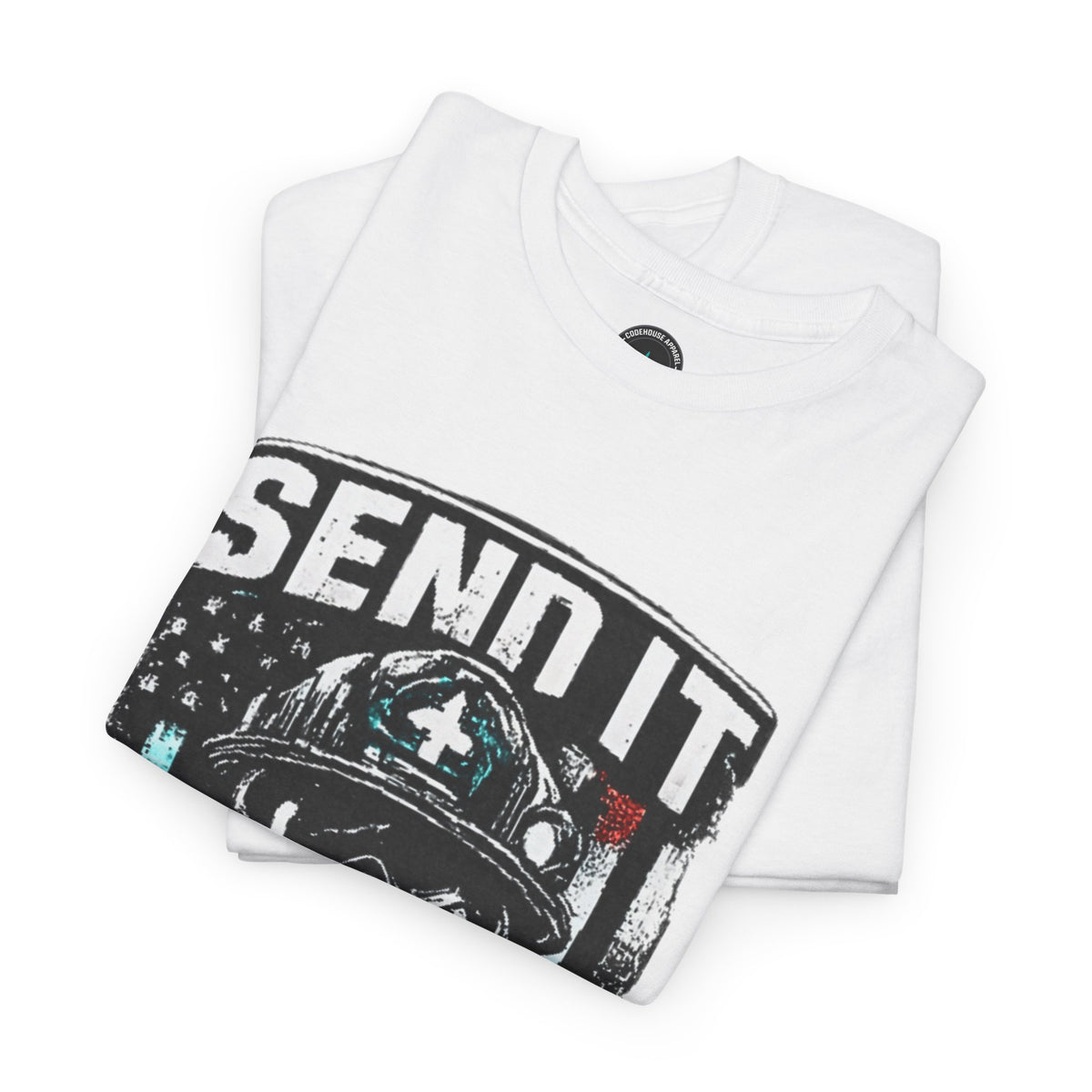 Send It Save Lives T‑Shirt — EMS/Paramedic Rescue Helmet Tee