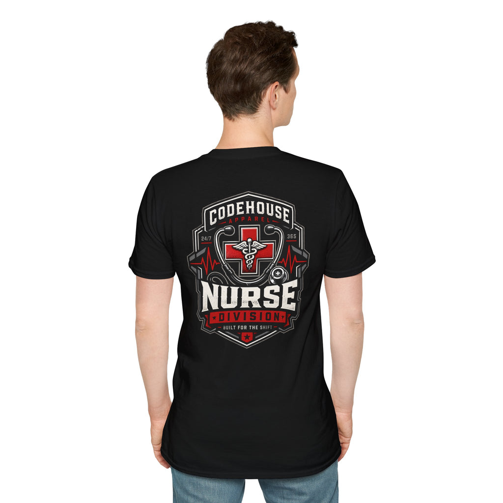 Nurse Division Tactical Graphic Tee – Built for the Shift